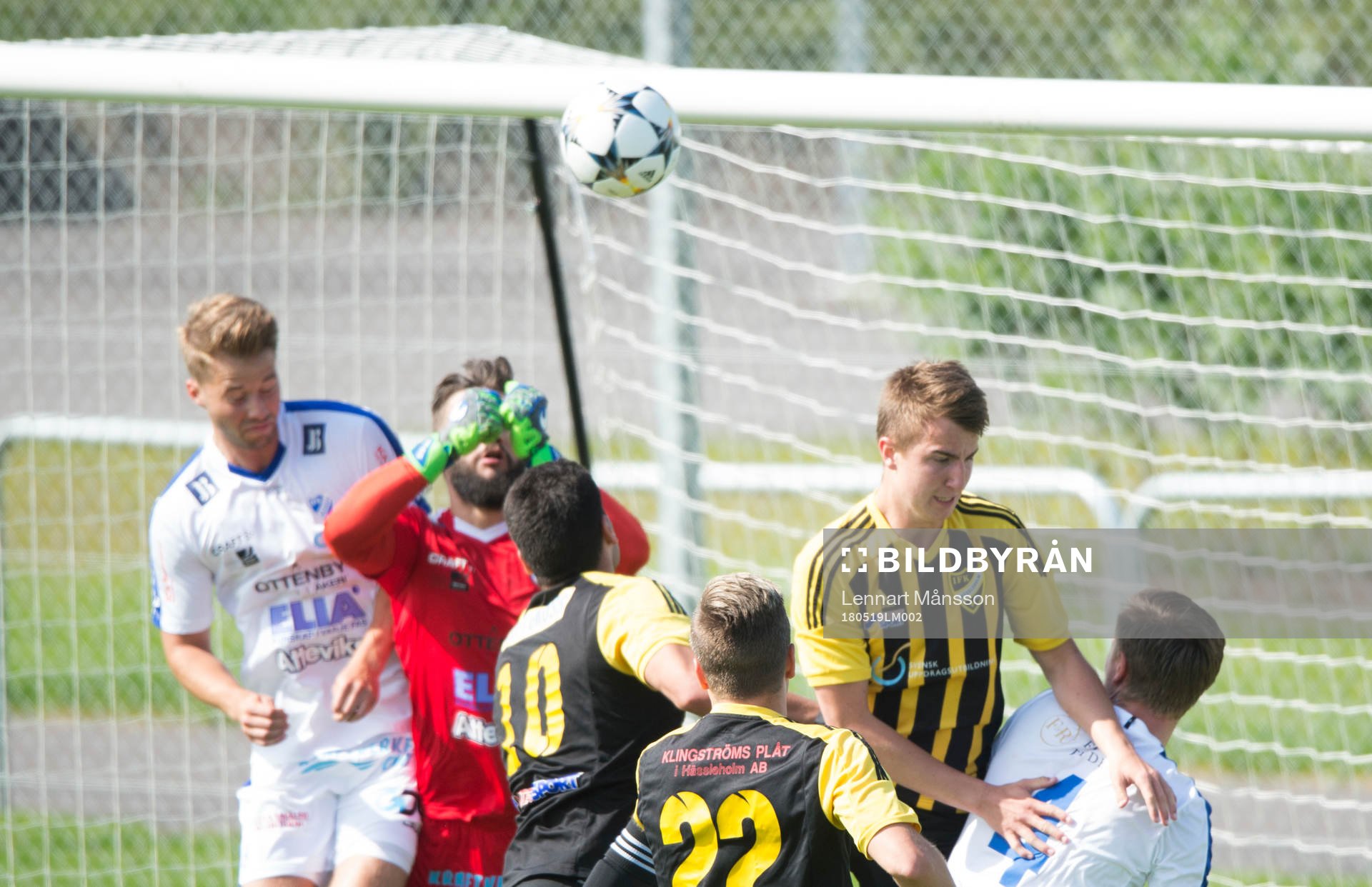 i matchen i division 2 mellan IFK Hässleholm och IFK Berga
