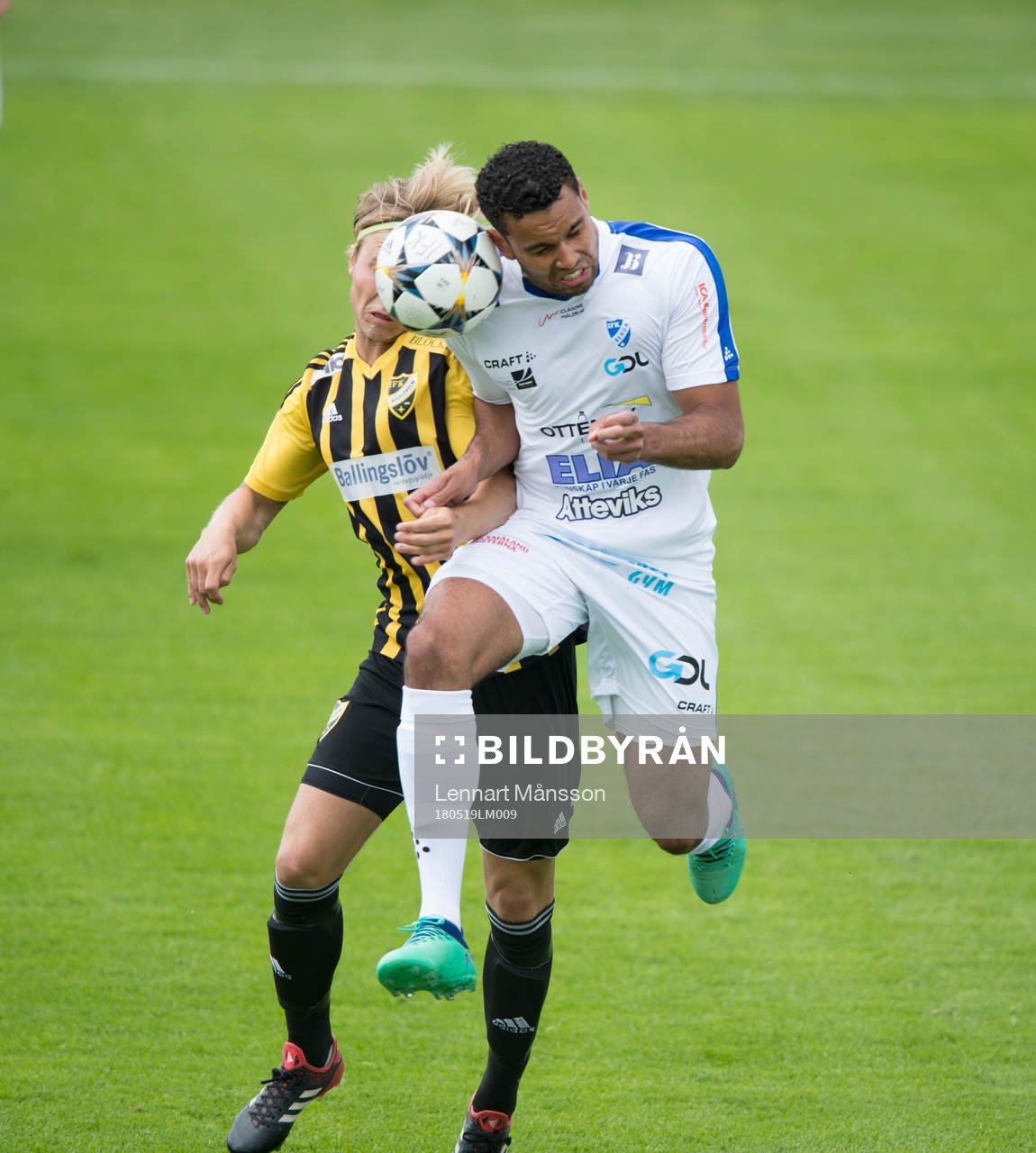 IFK Hässleholms Gustaf Lindroth i matchen i division 2