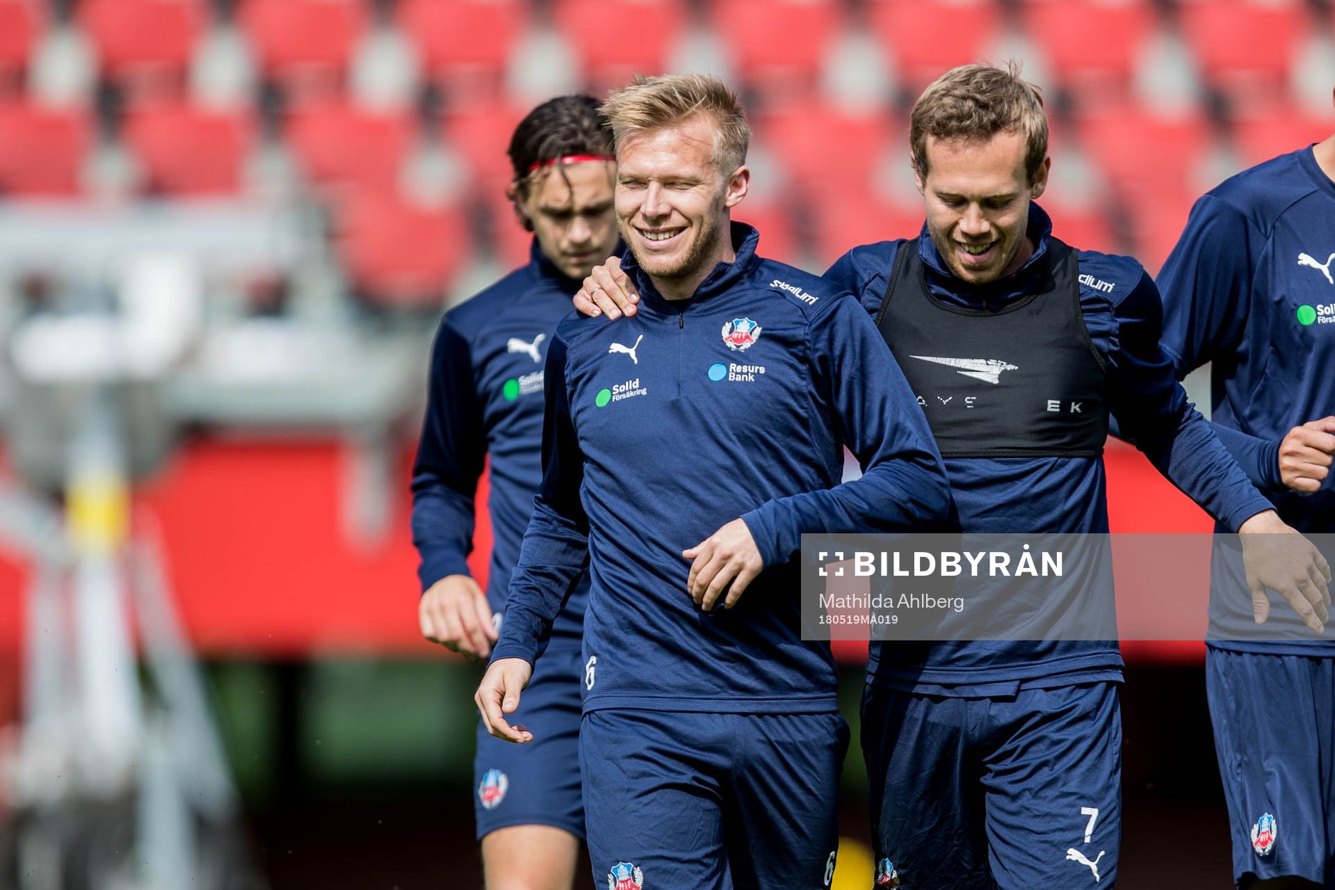 Helsingborgs Anders Degn Randrup och Andreas Landgren