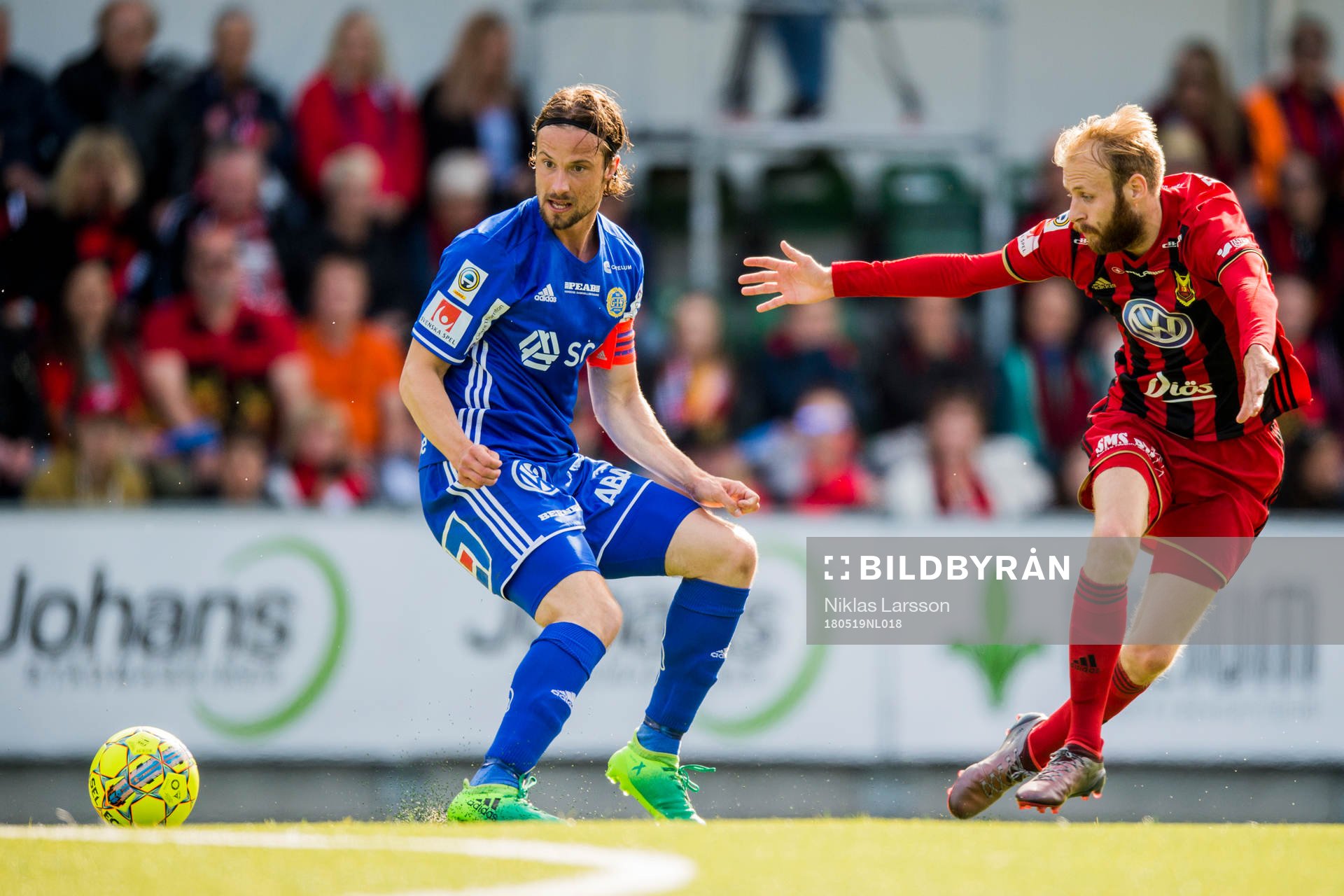 Sundsvalls Linus Hallenius och Östersunds Curtis Edwards