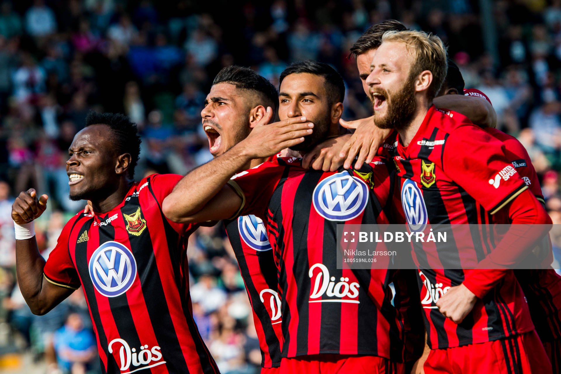 Östersunds Curtis Edwards, Saman Ghoddos och Samuel