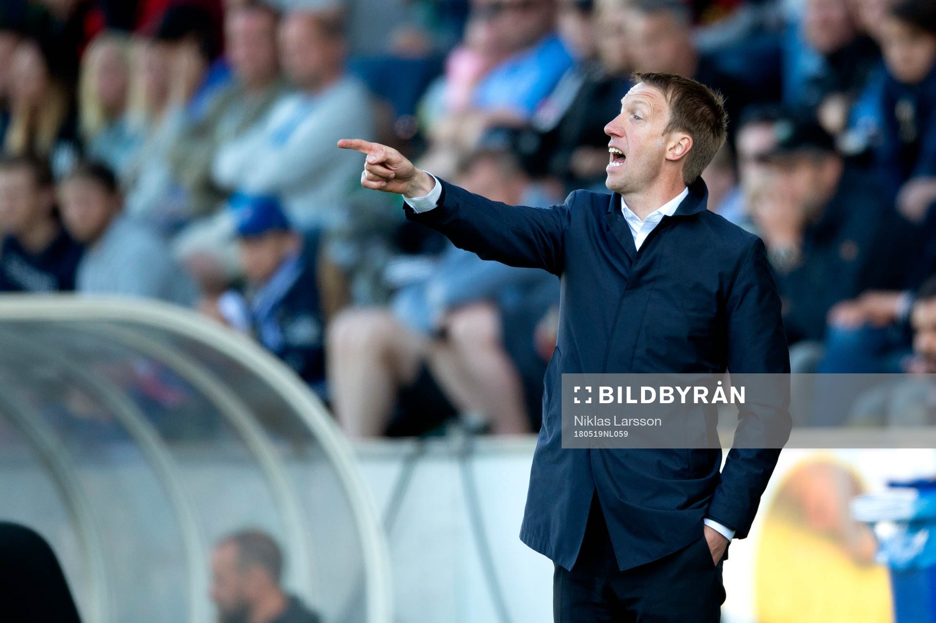 Östersunds tränare Graham Potter