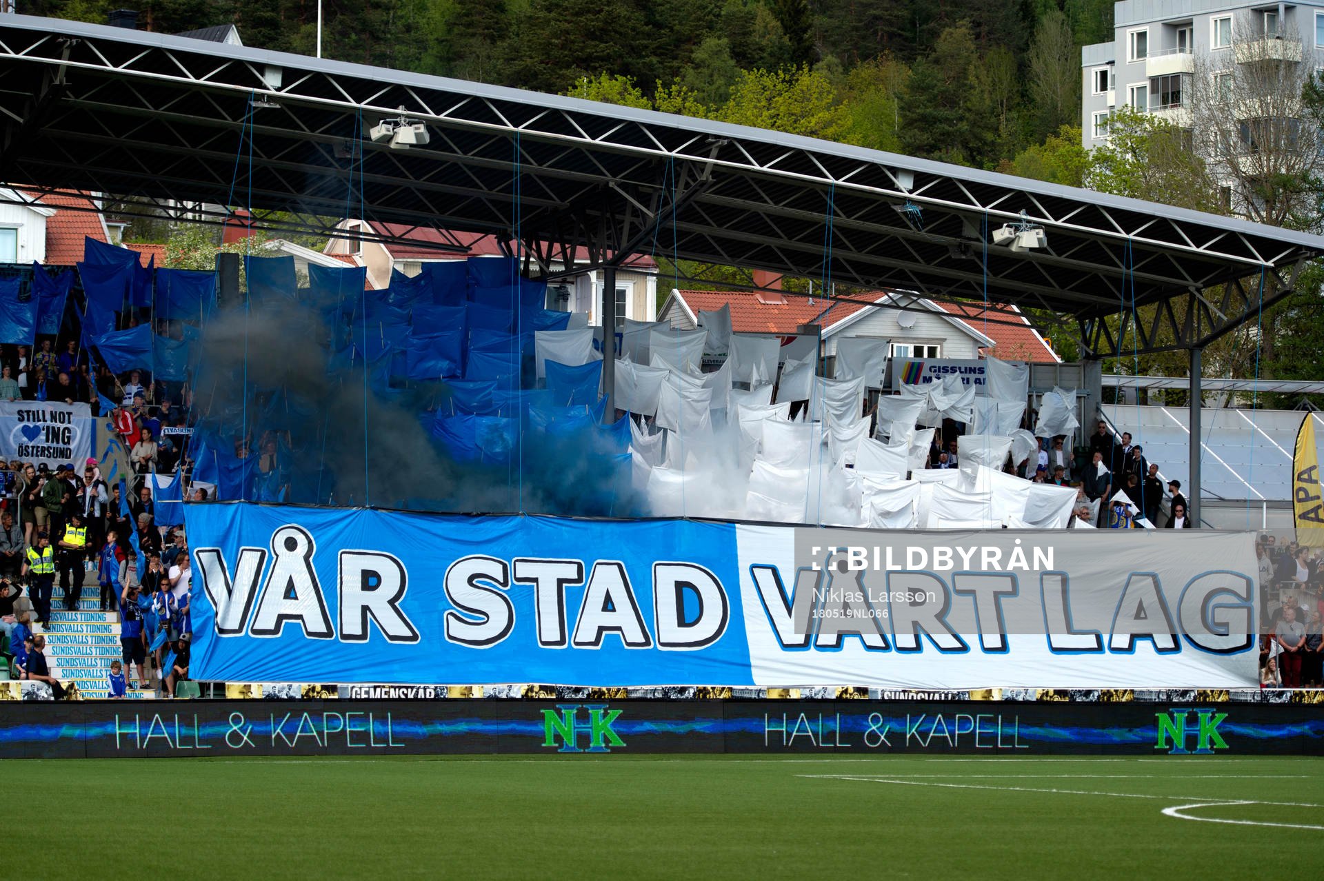 Sundsvalls tifo och fans