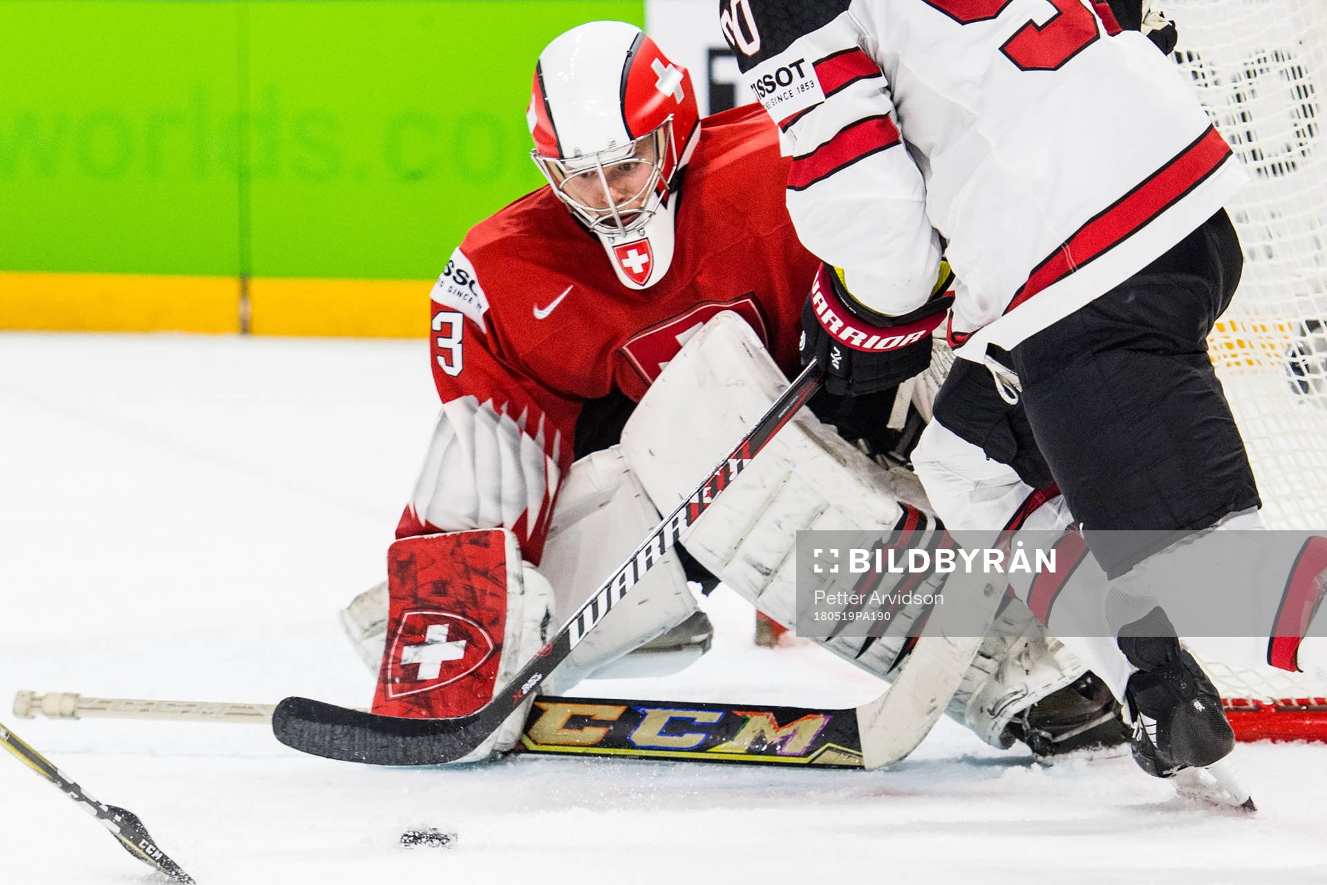 Schweiz målvakt Leonardo Genoni