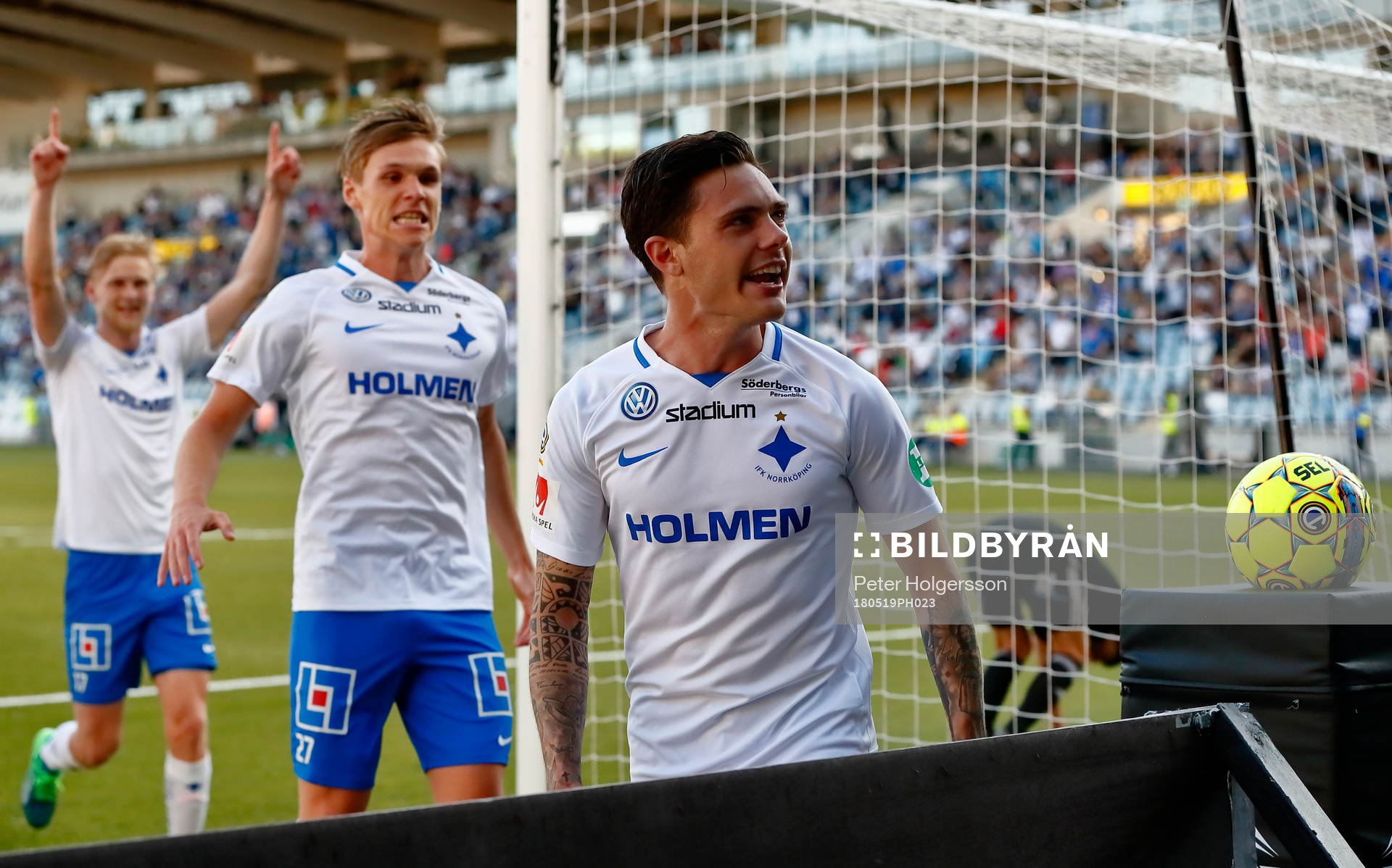 Norrköpings David Moberg Karlsson jublar
