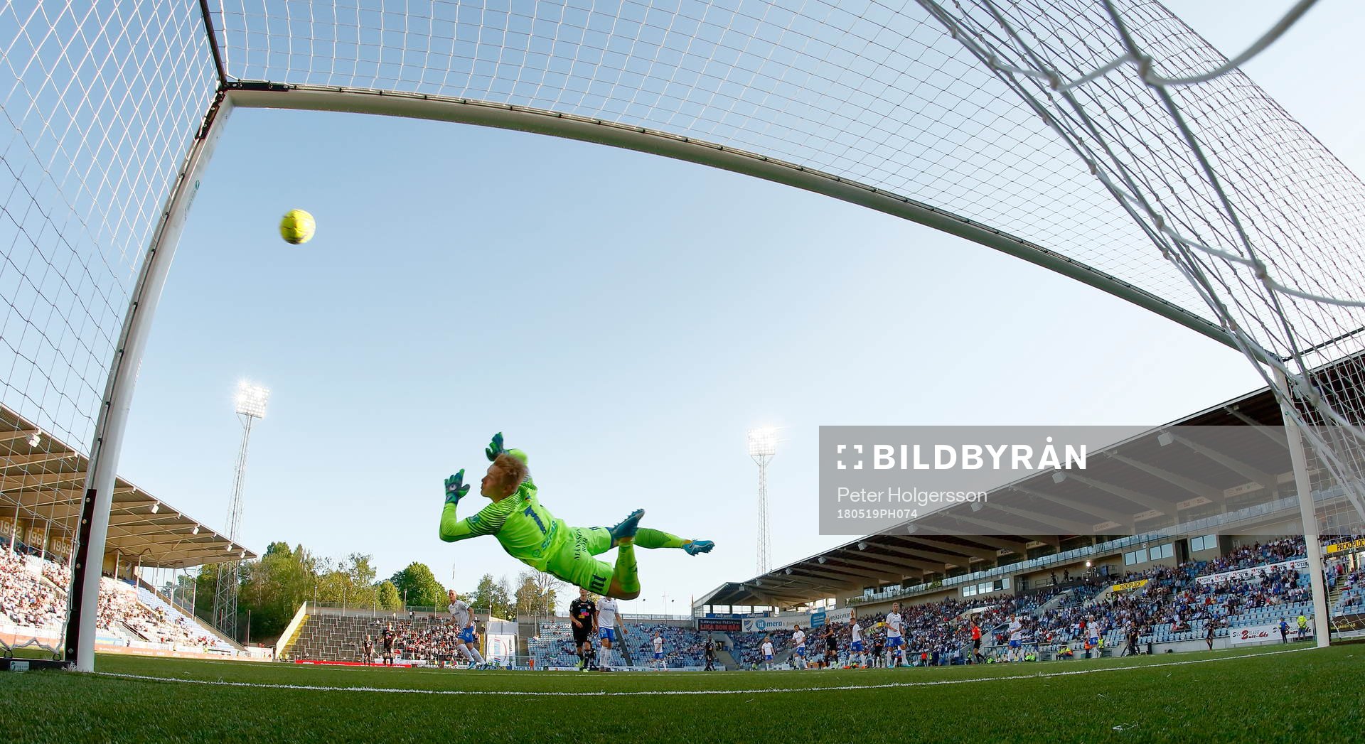 Norrköpings målvakt Isak Pettersson