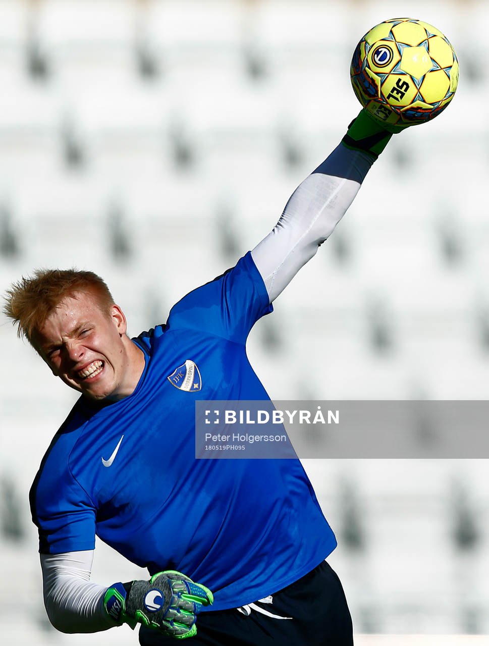 Norrköpings målvakt Isak Pettersson