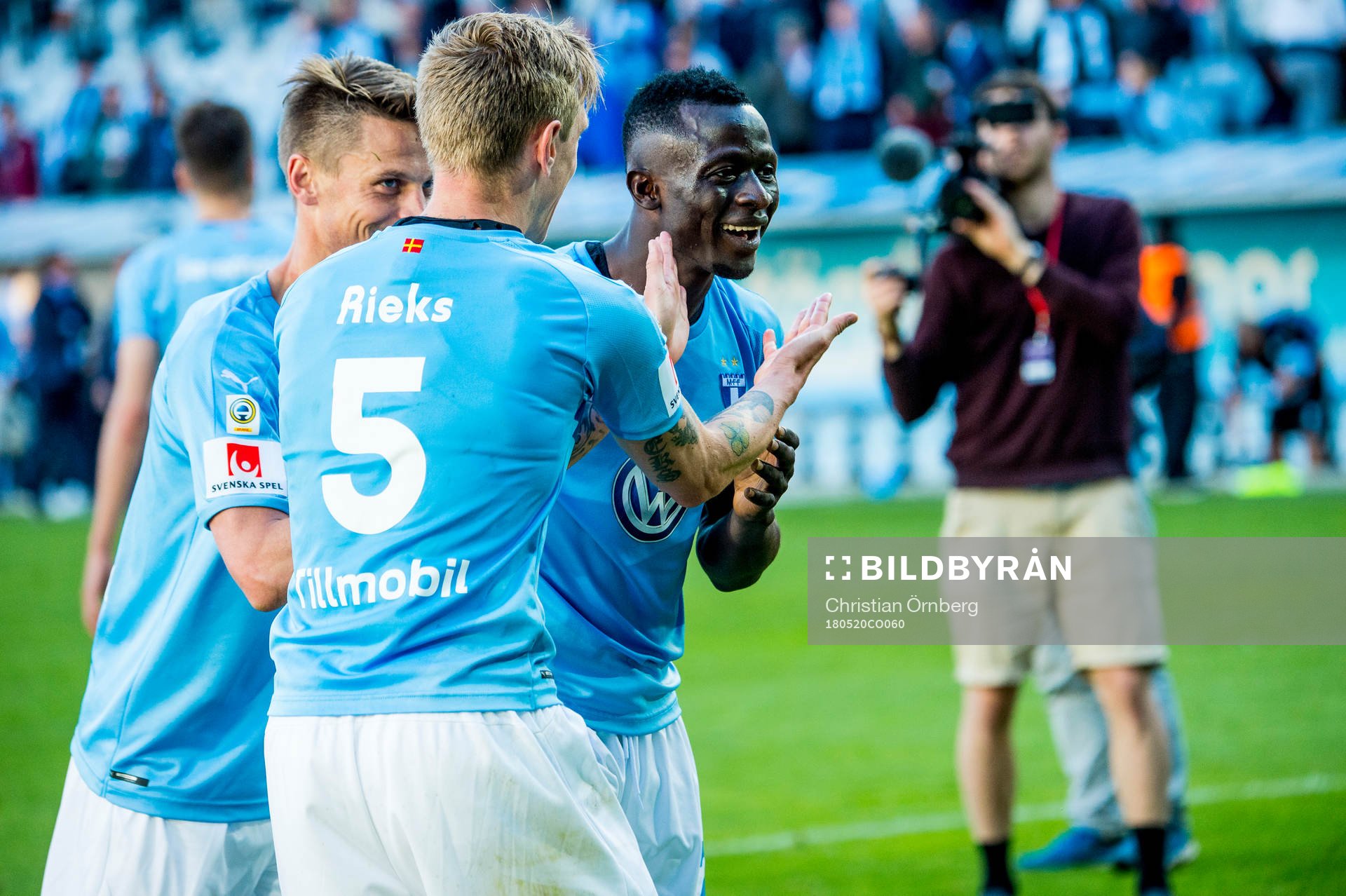 Malmö FFs Markus Rosenberg, Bonke Innocent och Sören