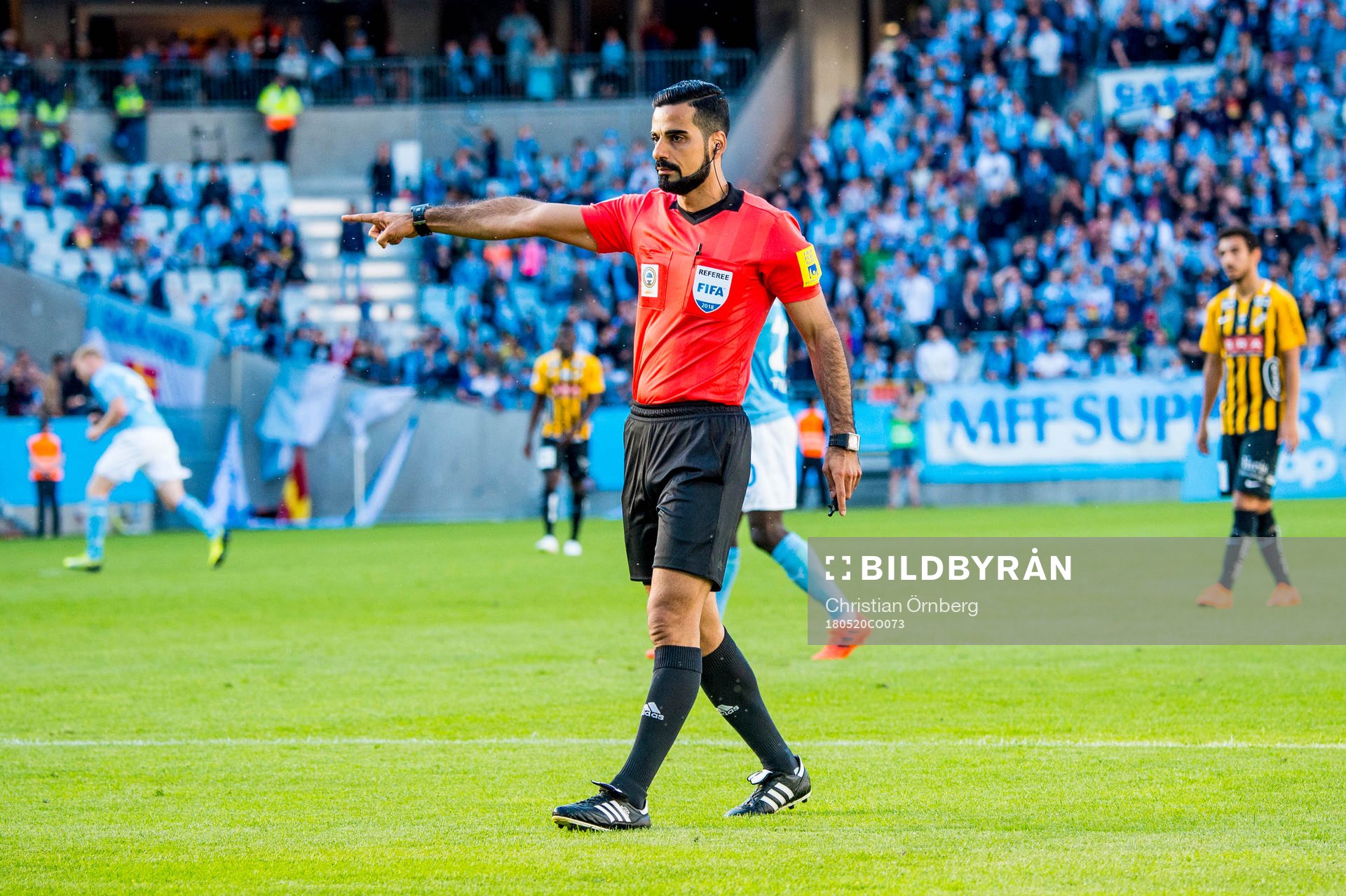 Domaren Mohammed Al-Hakim dömmer straff till Malmö