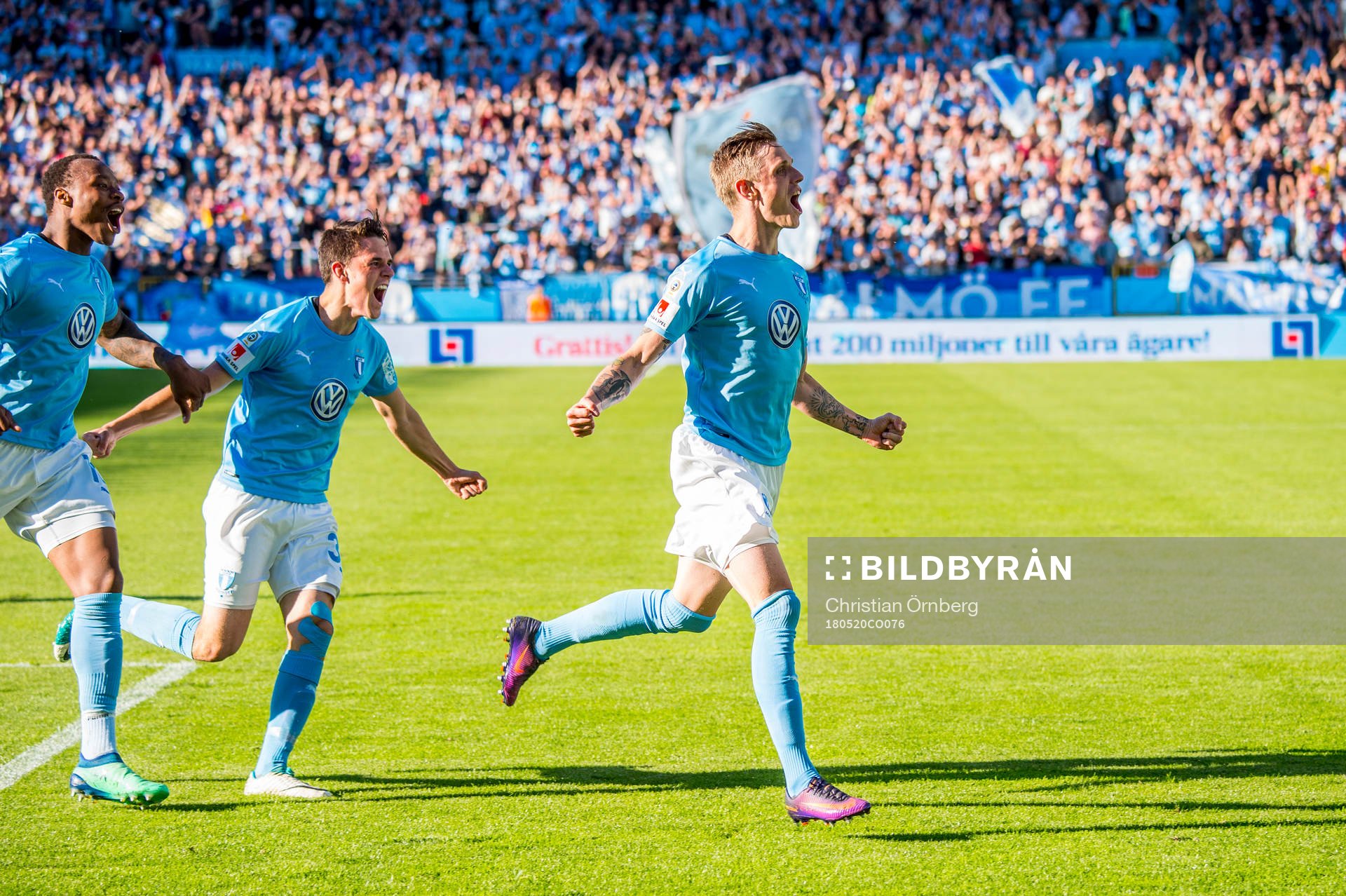 Malmö FFs Sören Rieks jublar