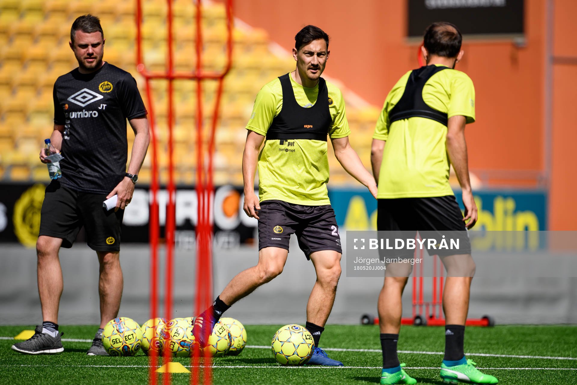 Elfsborgs Stefan Ishizaki och manager Jimmy Thelin