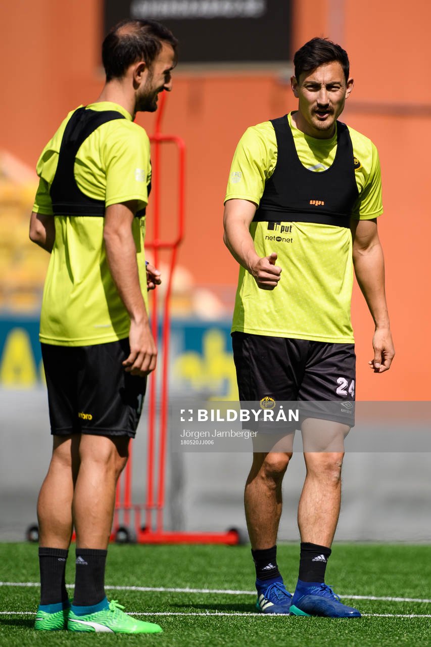 Elfsborgs Stefan Ishizaki och Robert Gojani