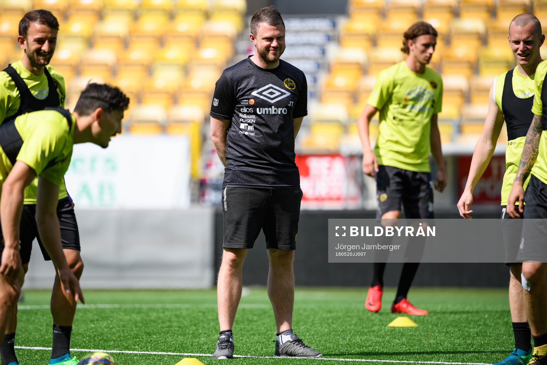 Elfsborgs manager Jimmy Thelin