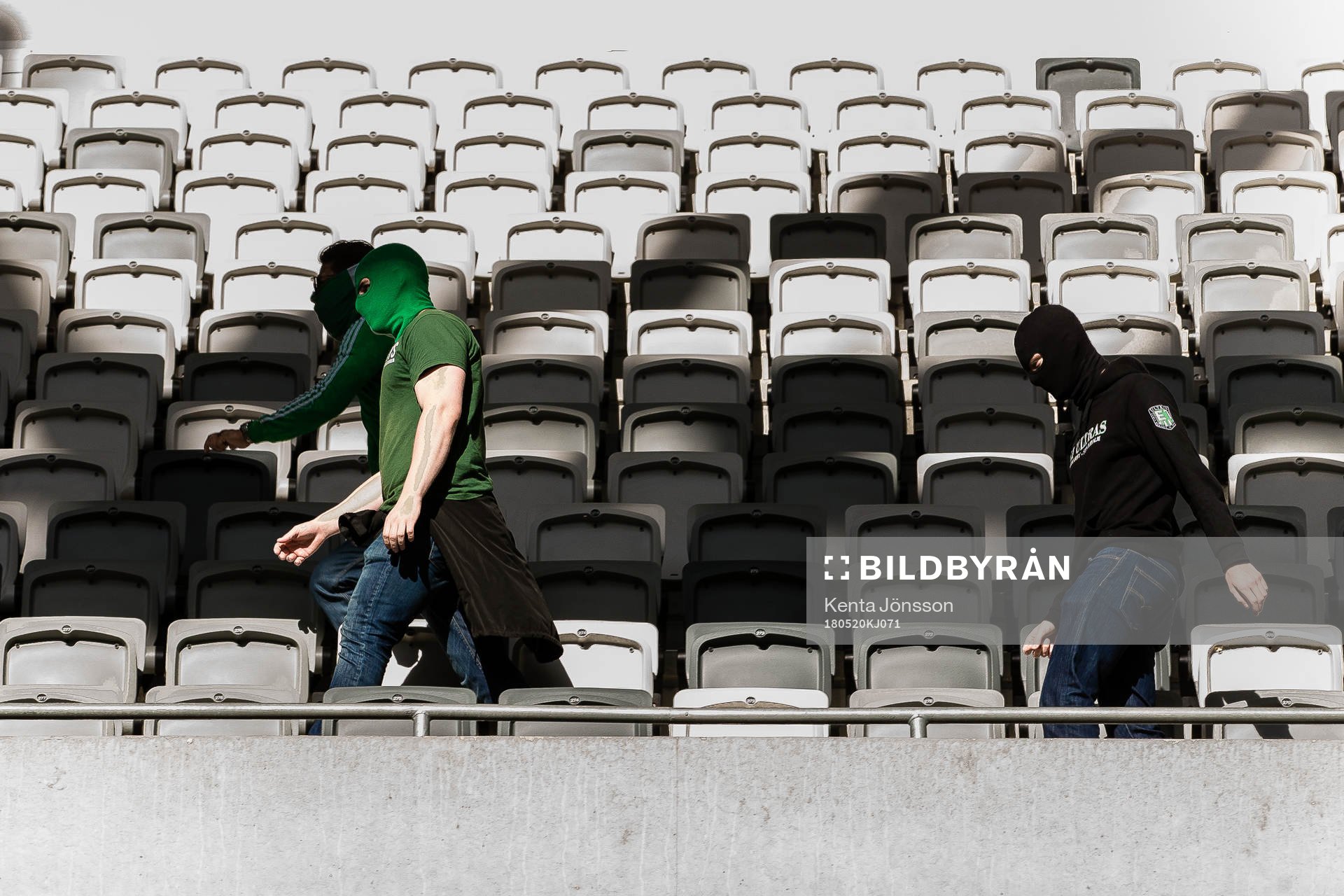 Maskerade Hammarbysupportrar