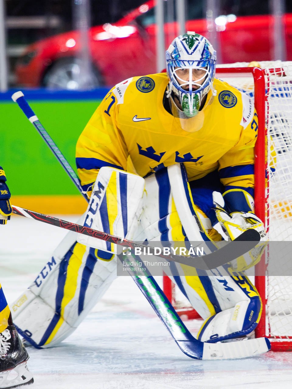Sveriges målvakt Anders Nilsson