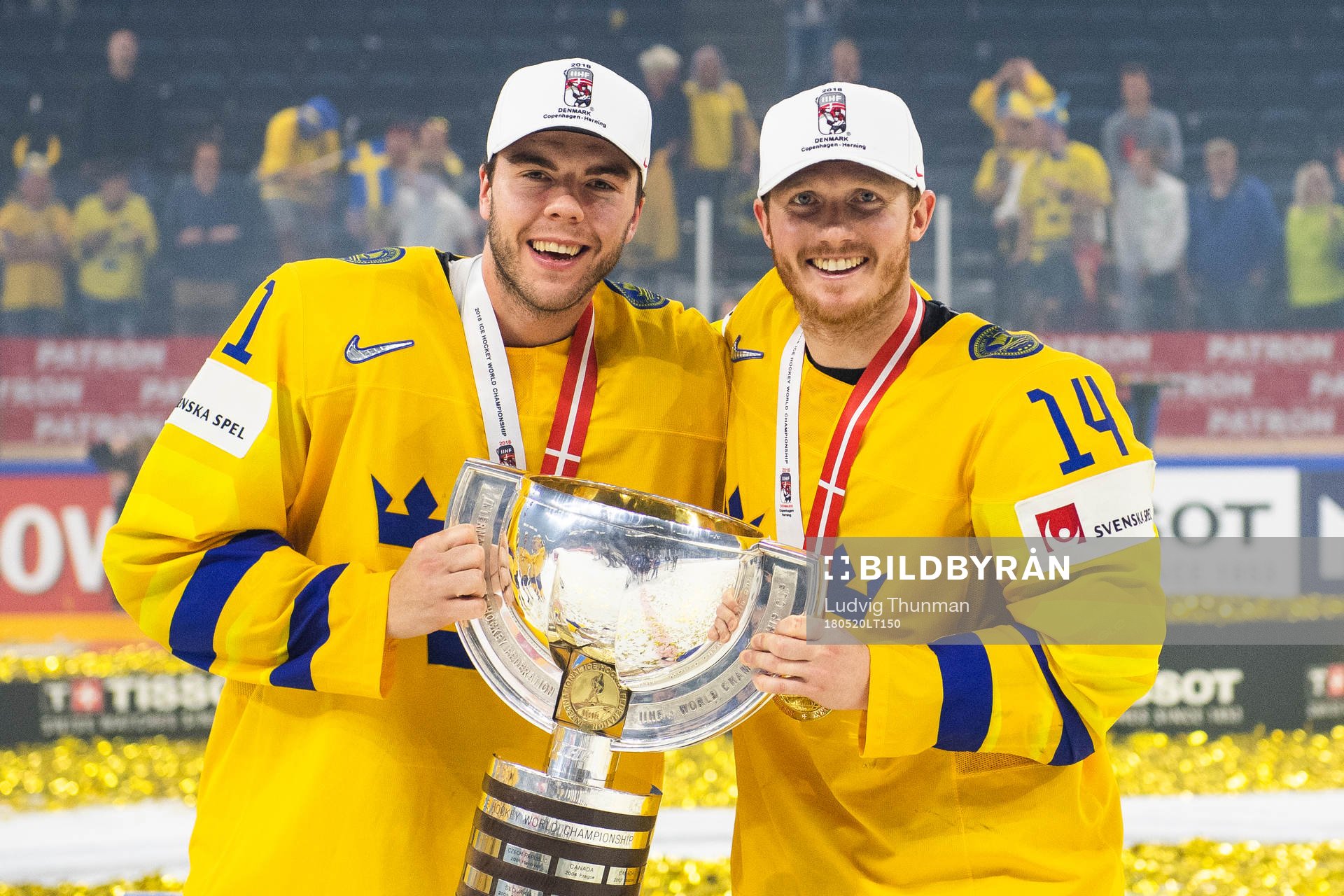 Sveriges Magnus Pääjärvi-Svensson och Gustav Nyquist