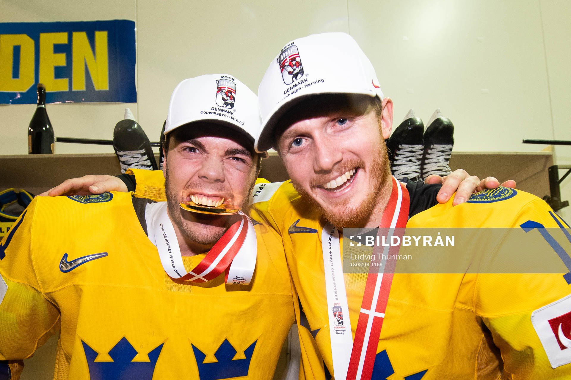 Sveriges Magnus Pääjärvi-Svensson och Gustav Nyquist
