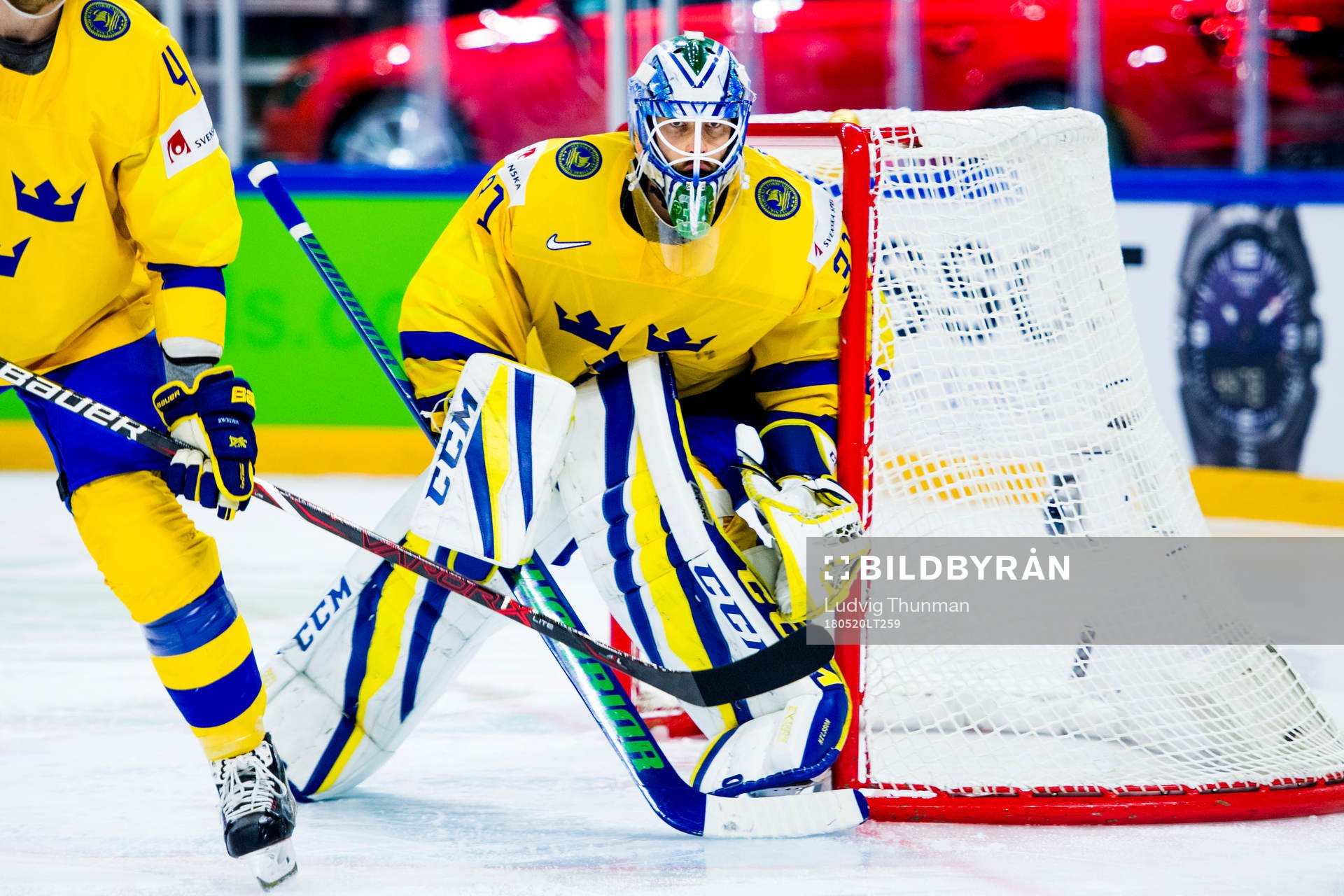 Sveriges målvakt Anders Nilsson