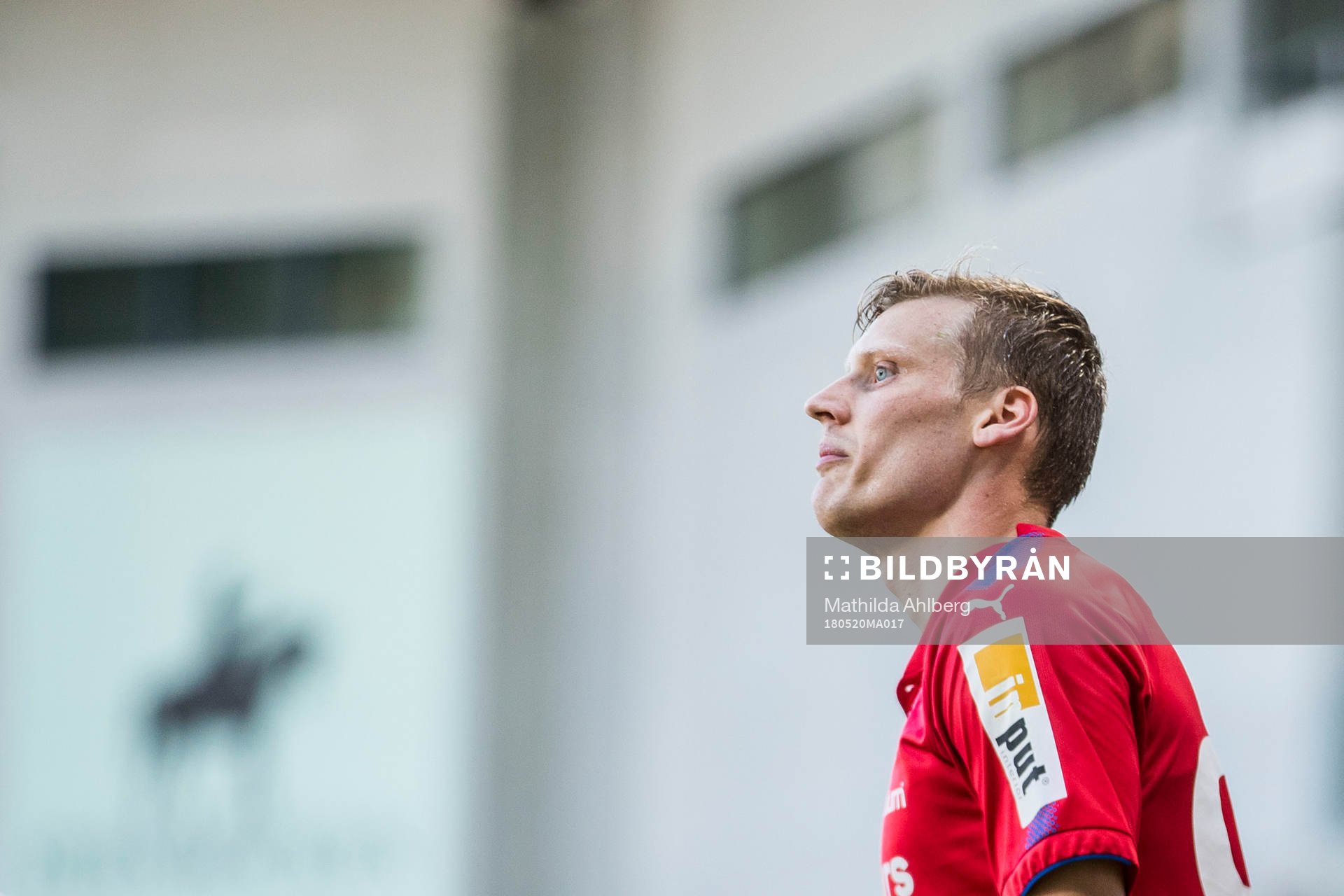 Helsingborgs Andri Runar Bjarnason deppar