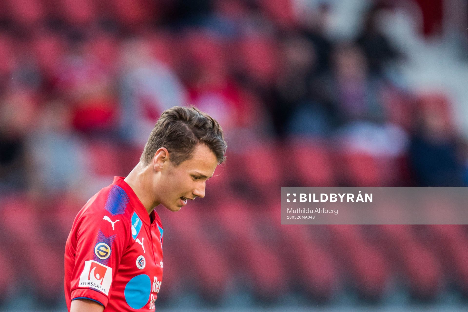 Helsingborgs Alex Timossi Andersson deppar