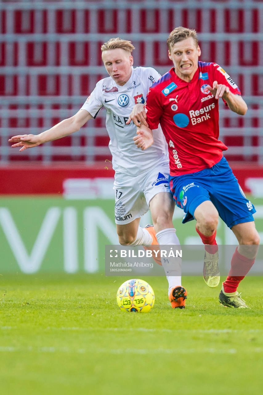 Örgrytes Emil Skogh och Helsingborgs Andri Runar Bjarnason