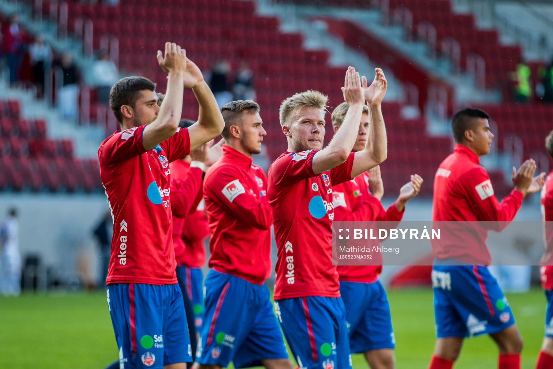 Helsingborgs Mattias Almeida Sundell och Andreas Landgren