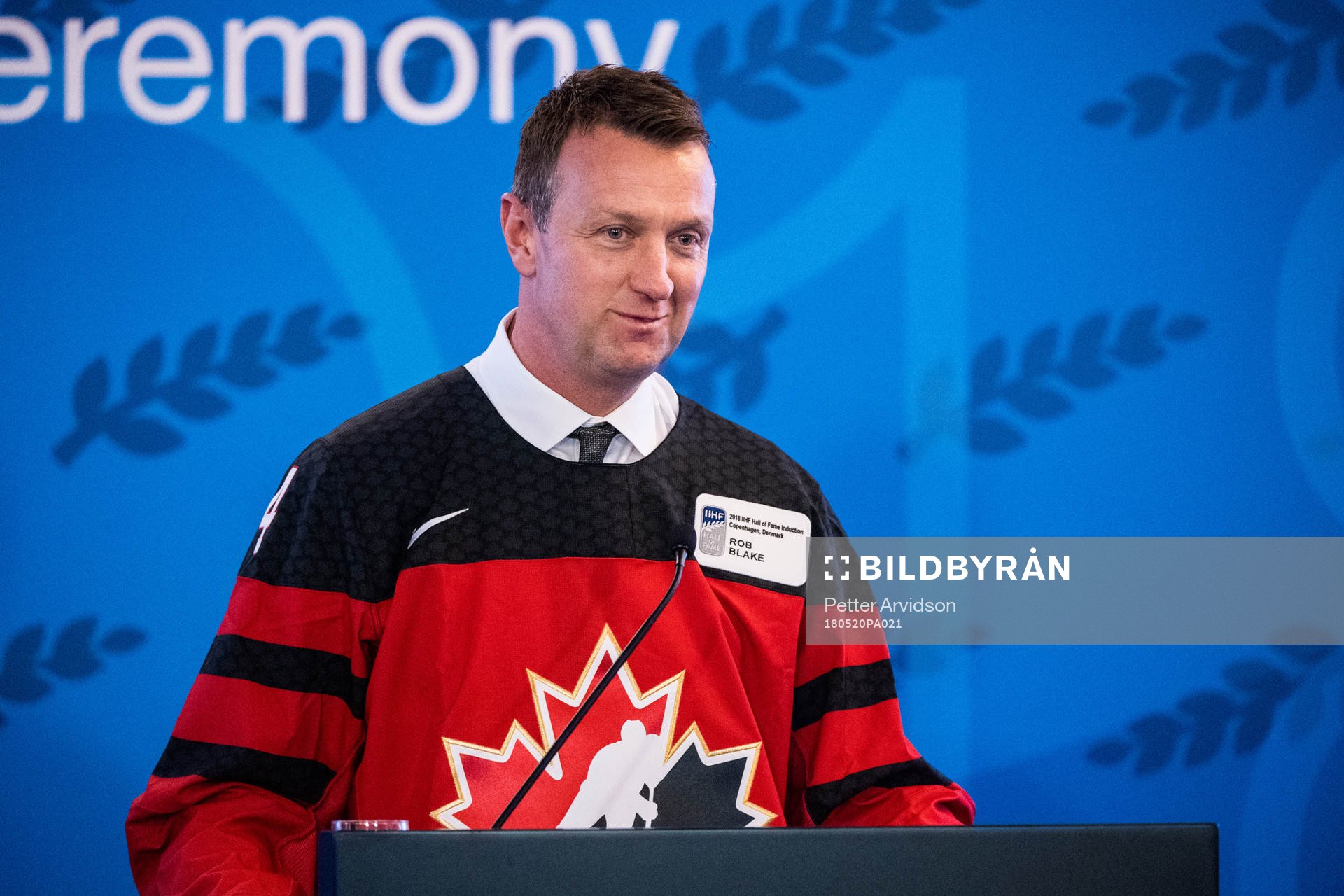 Rob Blake blir invald till IIHF Hall of Fame