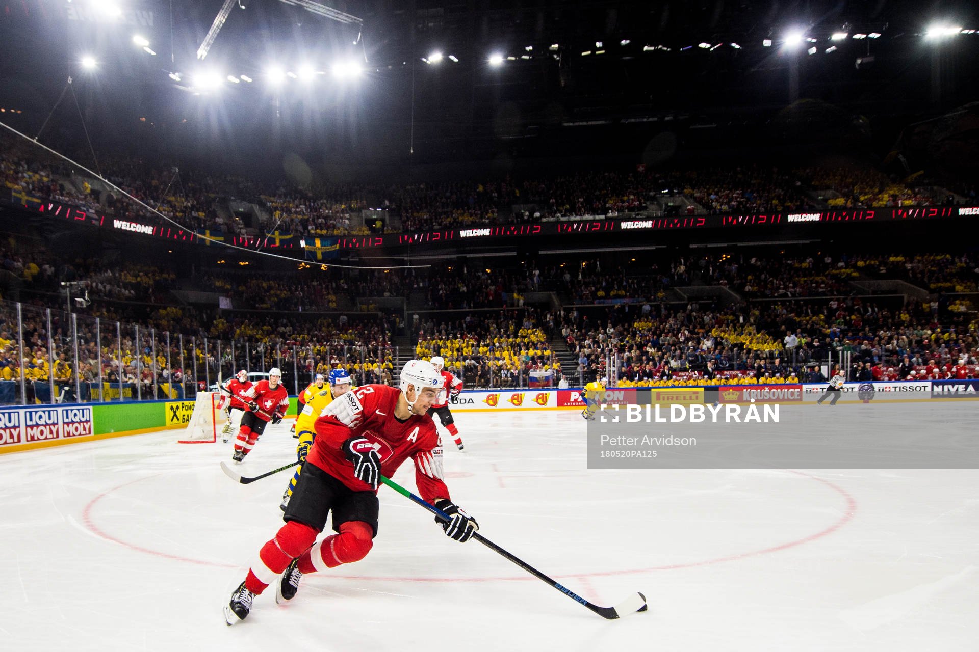 Schweiz Nino Niederreiter driver pucken