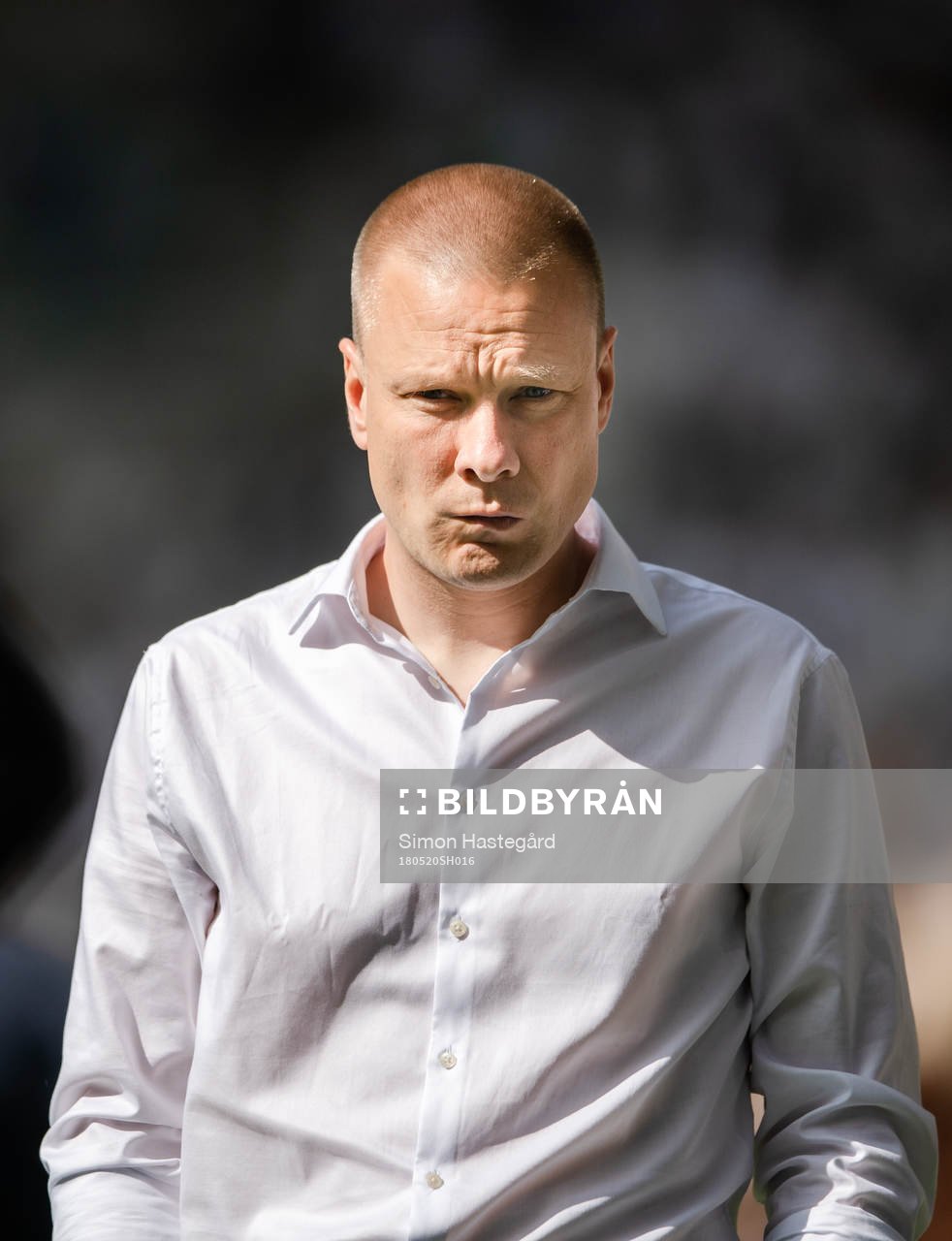 Hammarbys tränare Stefan Billborn
