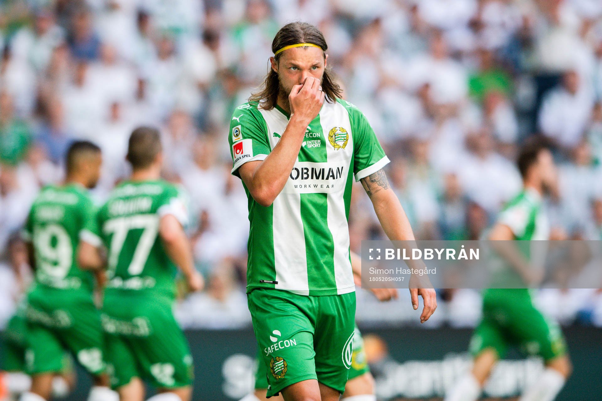 Hammarbys Björn Paulsen deppar