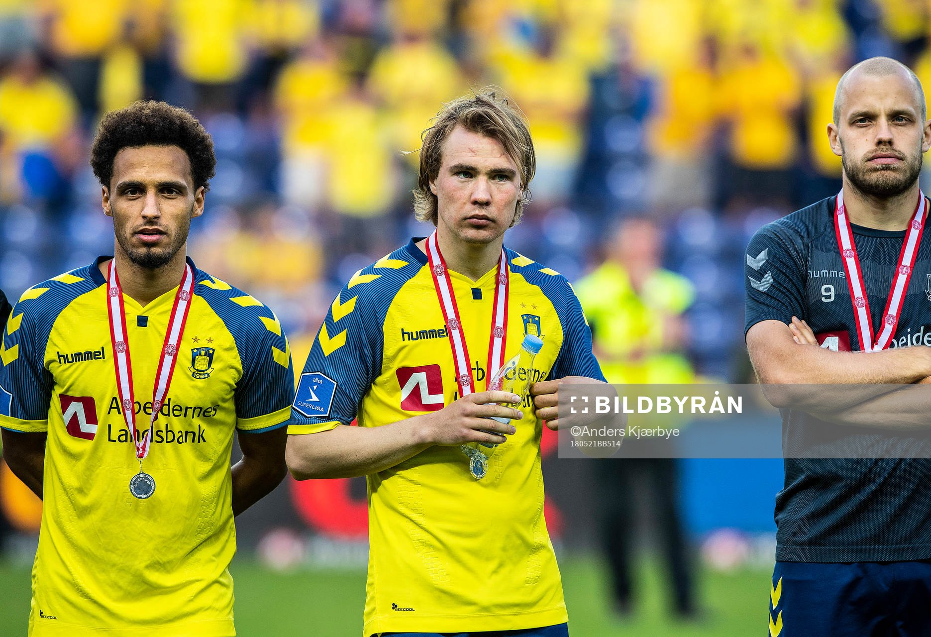  [DK=20180521: Hany Mukhtar (10), Brøndby IF, Simon Tibbling (12), Brøndby IF og Teemu Pukki (9), Brøndby IF]
[UK=20180521: Hany Mukhtar (10), Brøndby IF, Simon Tibbling (12), Brøndby IF and Teemu Pukki (9), Brøndby IF]
© Bildbyrån - COP 152 - SWEDEN ONLY