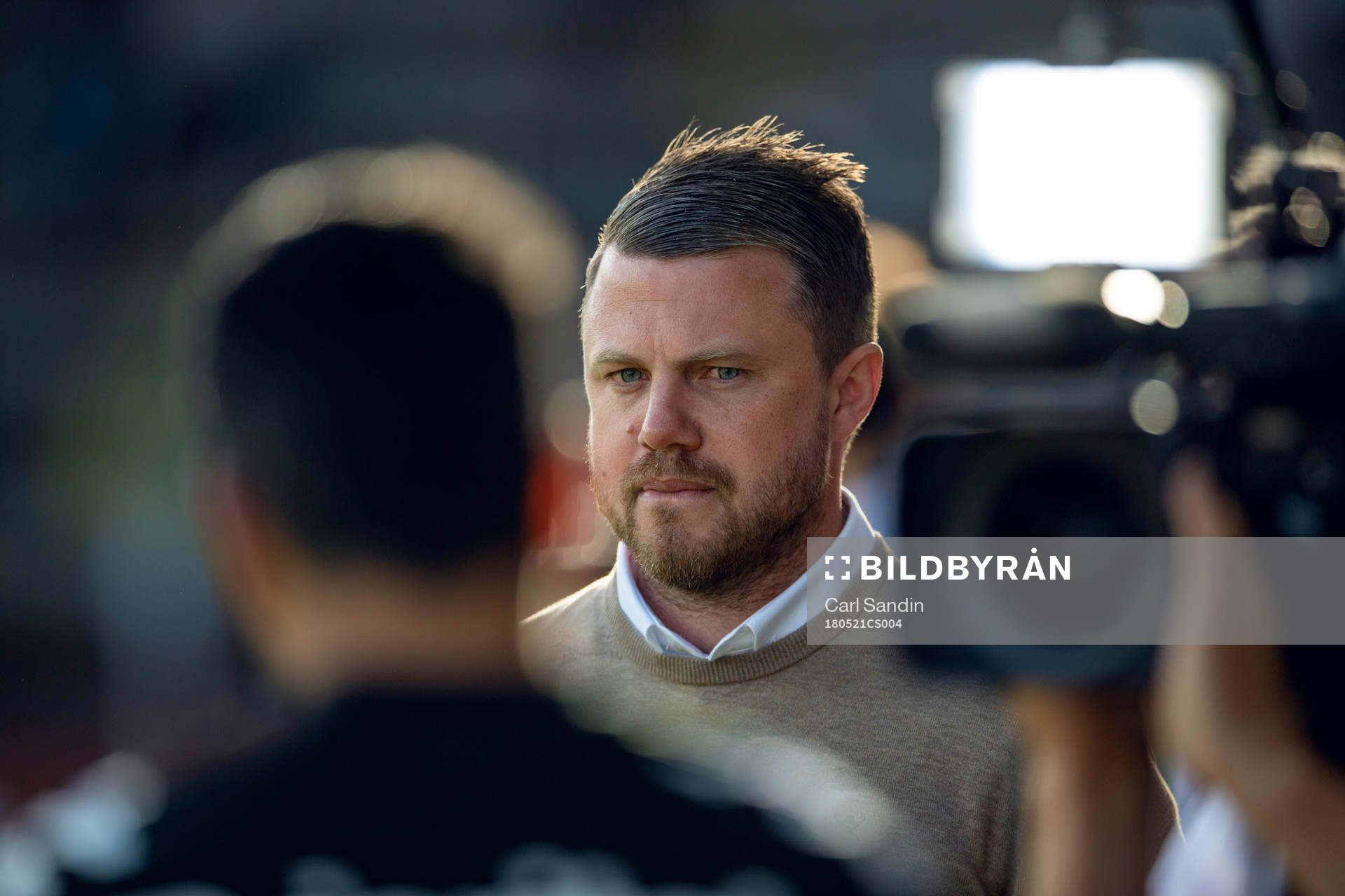 Elfsborgs manager Jimmy Thelin