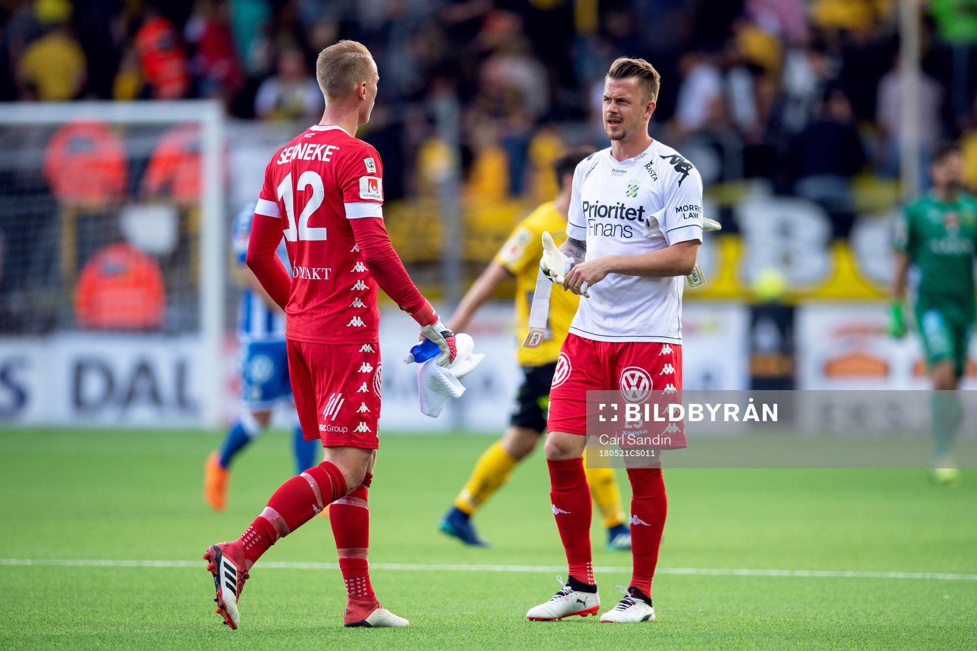 IFK Göteborgs målvakt Pontus Dahlberg och målvakt Erik