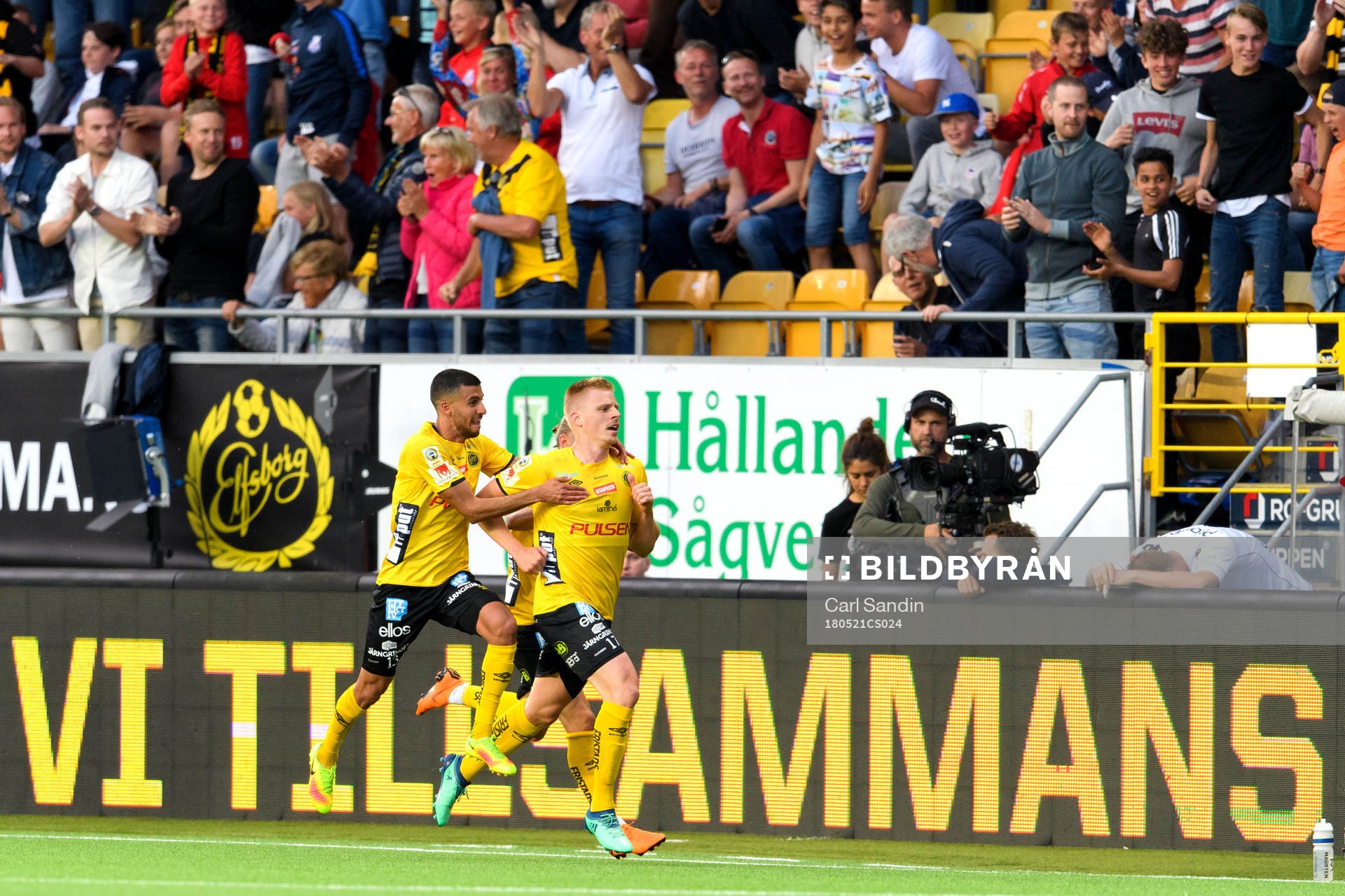 Elfsborgs Per Frick jublar