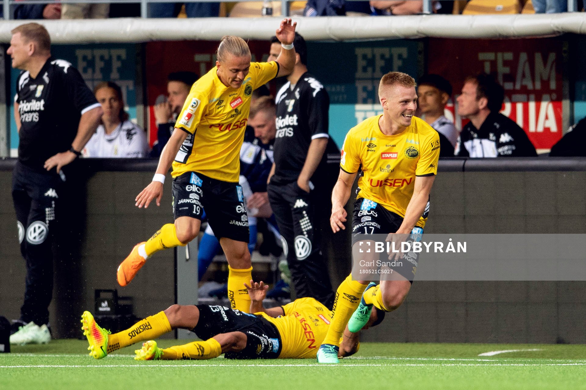 Elfsborgs Per Frick jublar