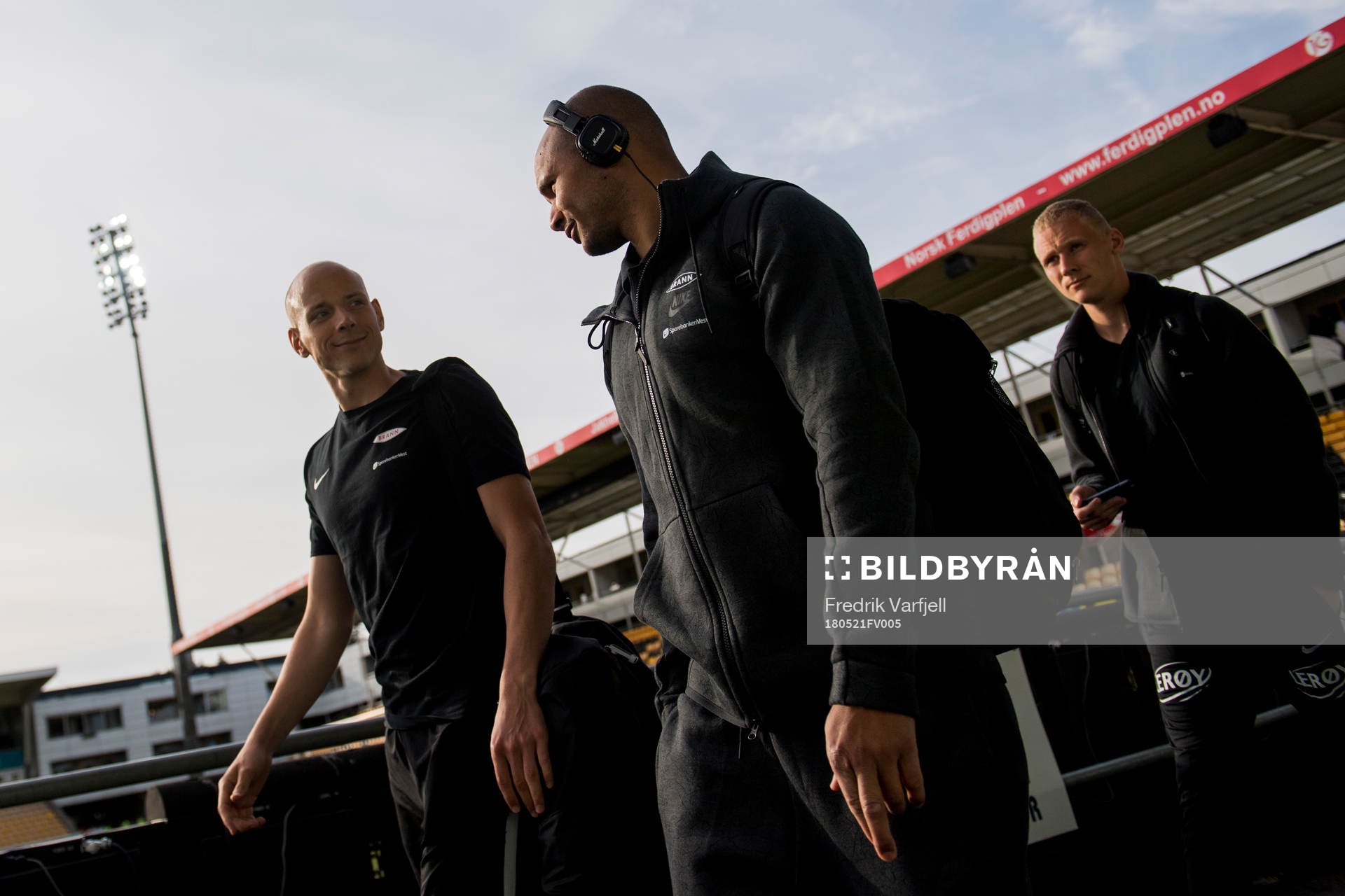 Ruben Kristiansen, Daniel Braaten and Kristoffer Barmen of