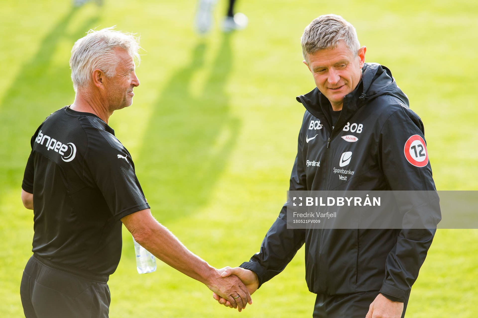 Arne Erlandsen, head coach of Lillestrøm, and Lars Arne