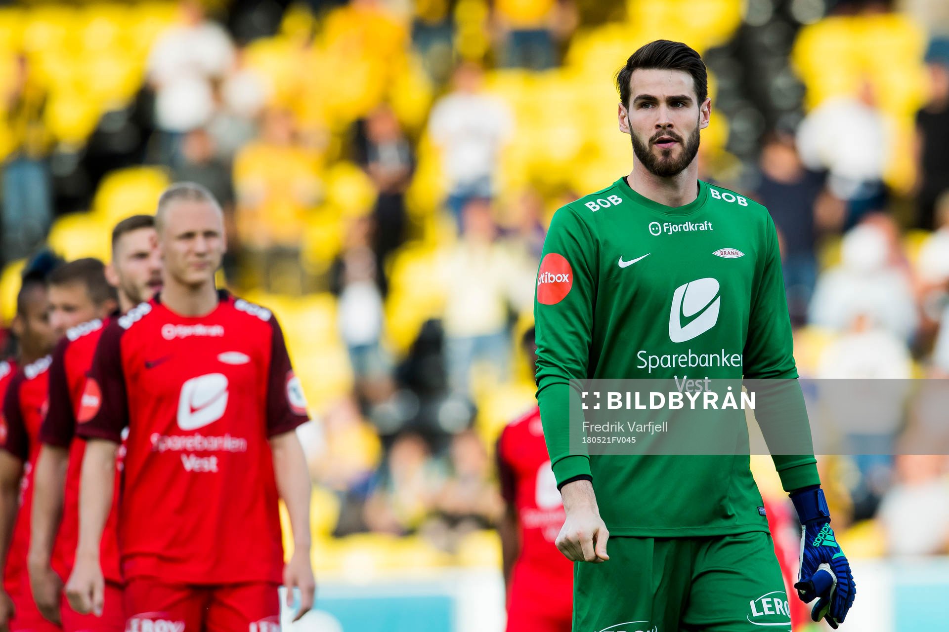 Goalkeeper Samuel Sahin-Radlinger of Brann