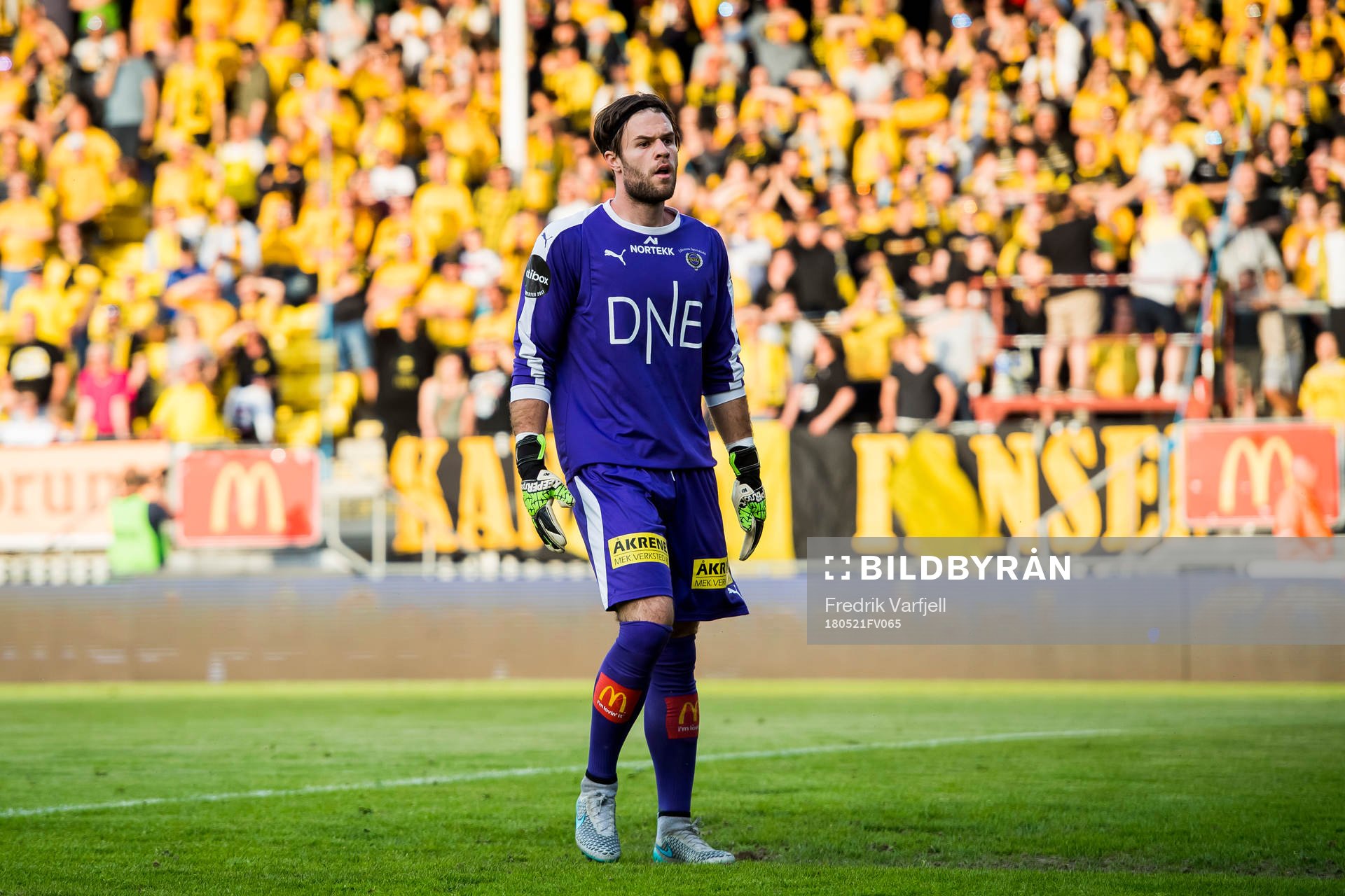 Goalkeeper Marko Maric of Lillestrøm