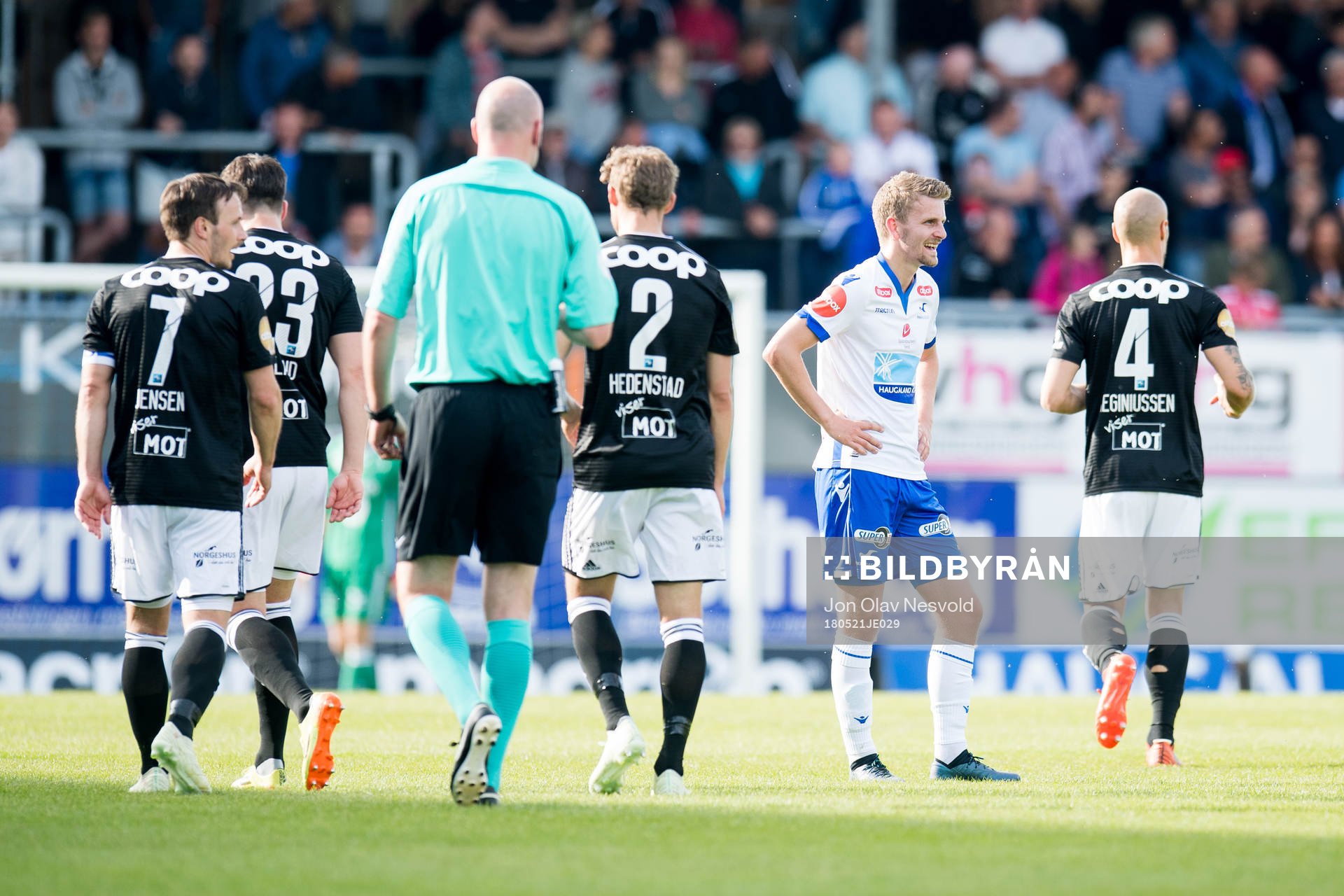 Torbjørn Kallevåg of Haugesund looks dejected