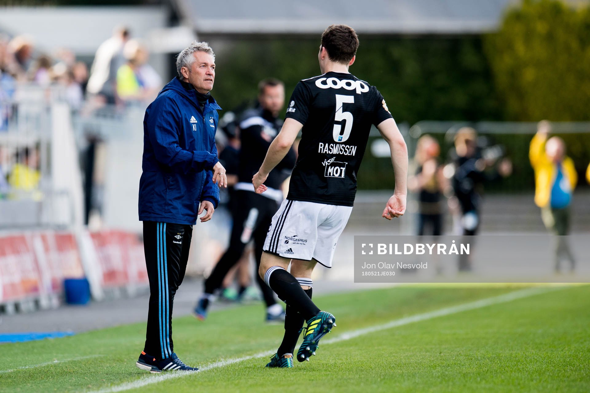 Kåre Ingebrigtsen, head coach of Rosenborg, and Jacob