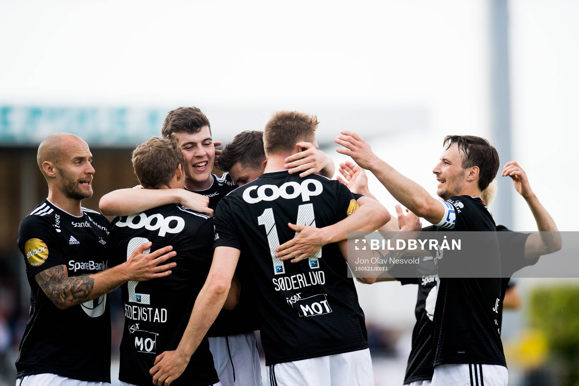 Alexander Søderlund of Rosenborg celebrates the 0-2 goal
