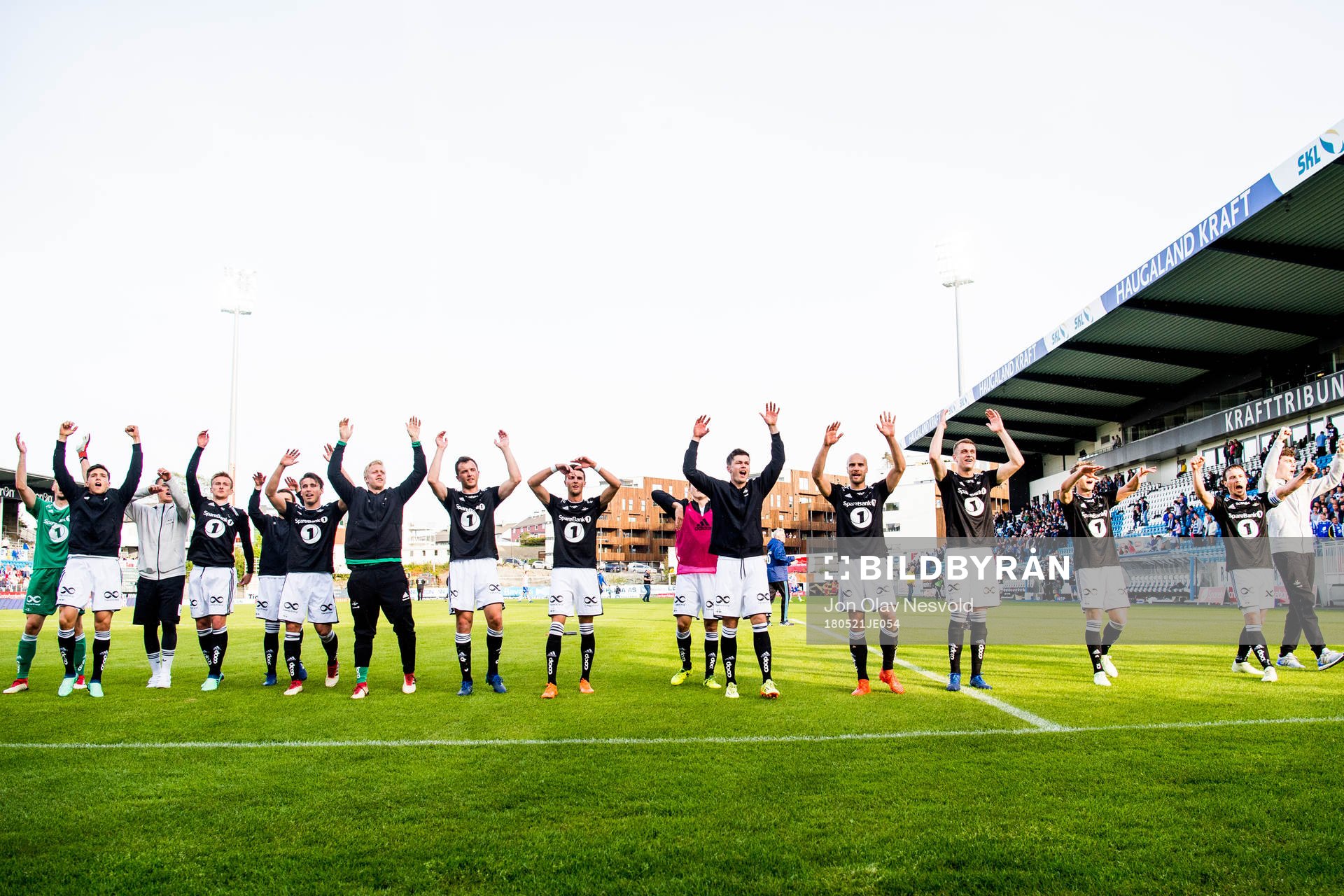 The players of Rosenborg celebrate