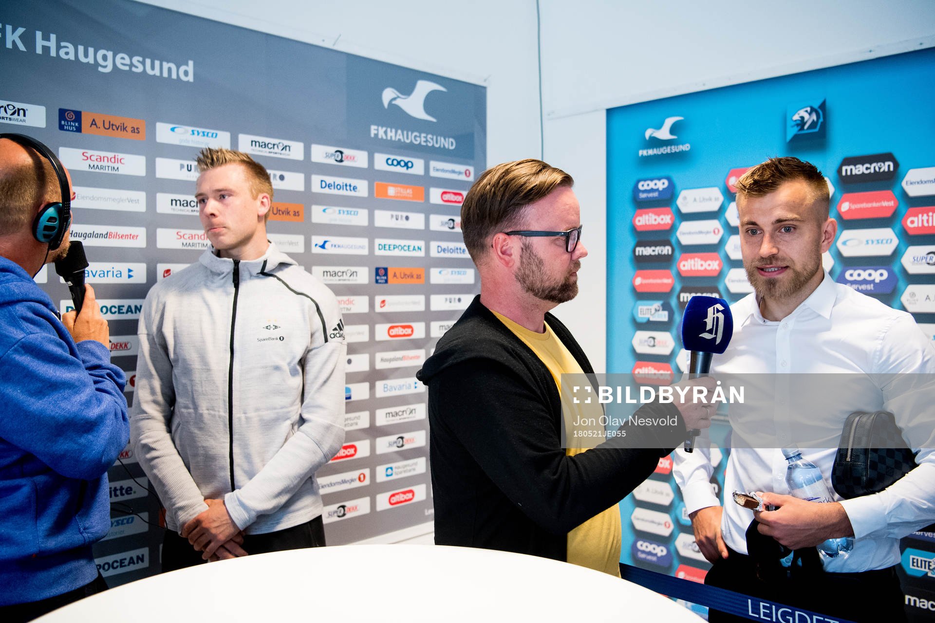 Alexander Søderlund of Rosenborg and Frederik Gytkjær of