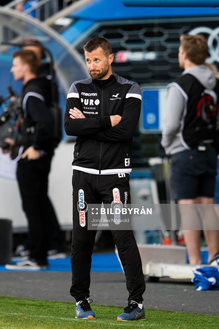Eirik Horneland, coach of Haugesund