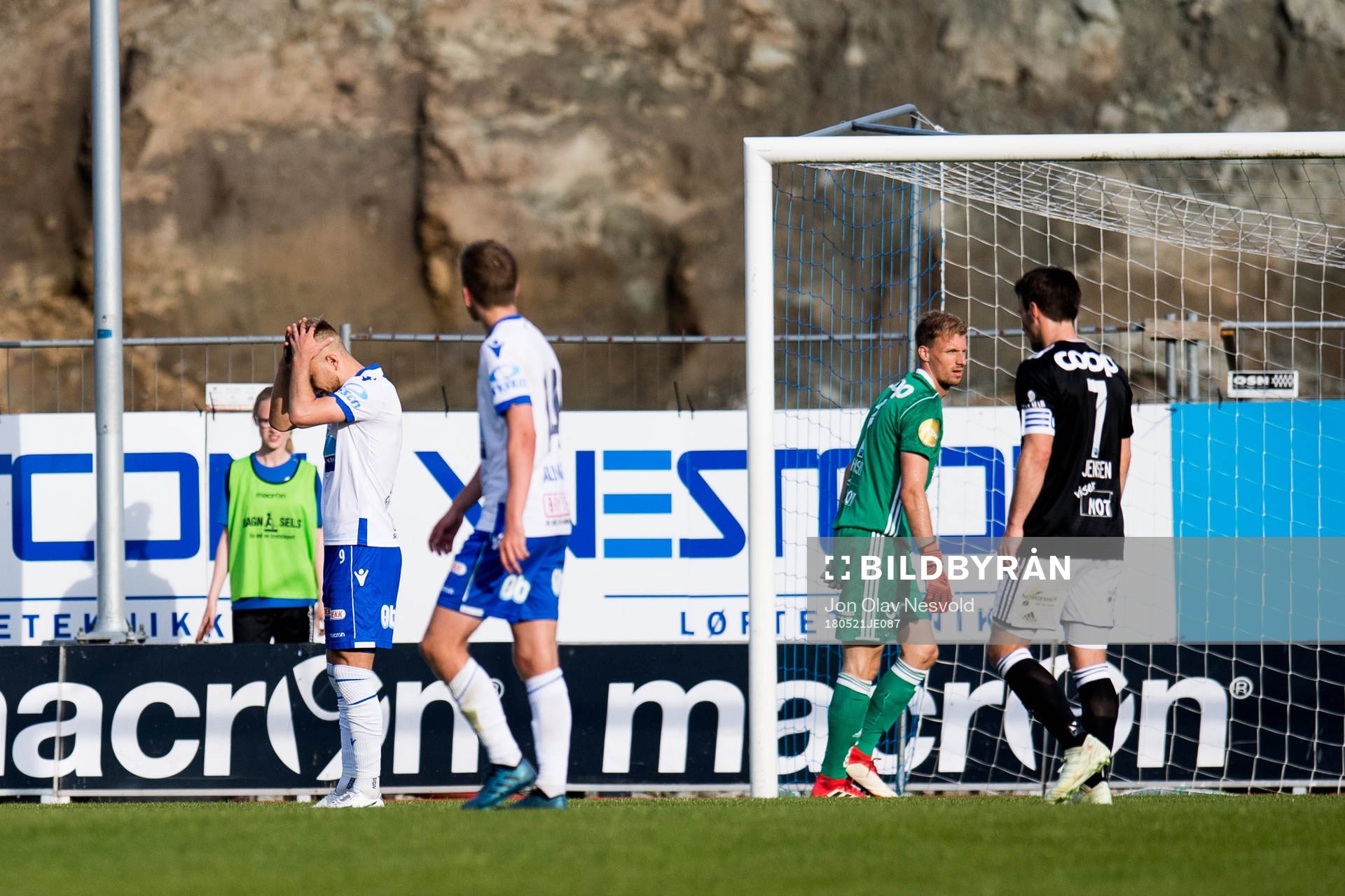 Frederik Gytkjær of Haugesund reacts
