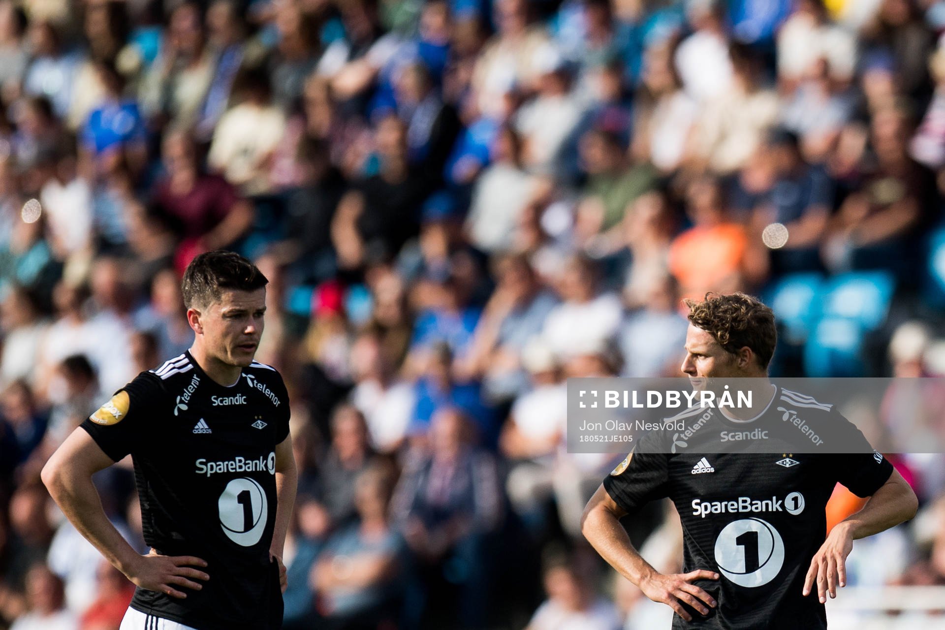 Pål André Helland and Vegar Eggen Hedenstad of Rosenborg