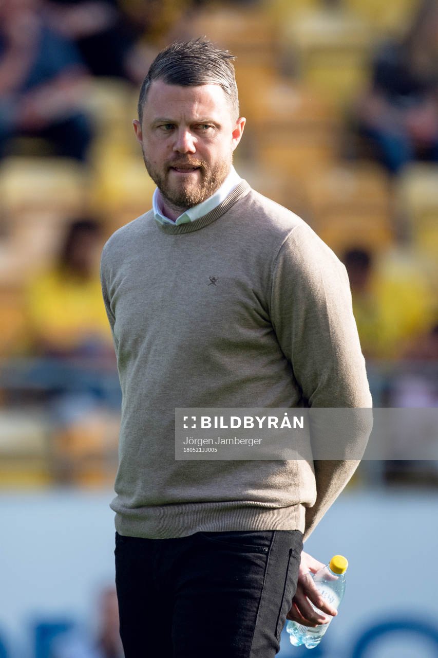 Elfsborgs manager Jimmy Thelin