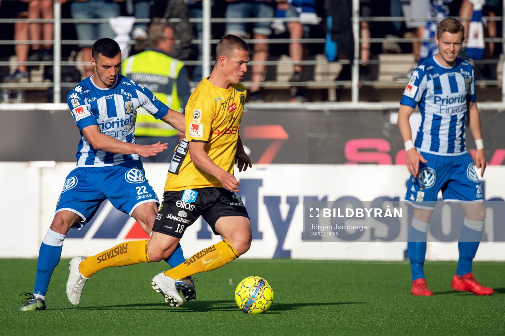 IFK Göteborgs Giorgi Kharaishvili och Elfsborgs Simon
