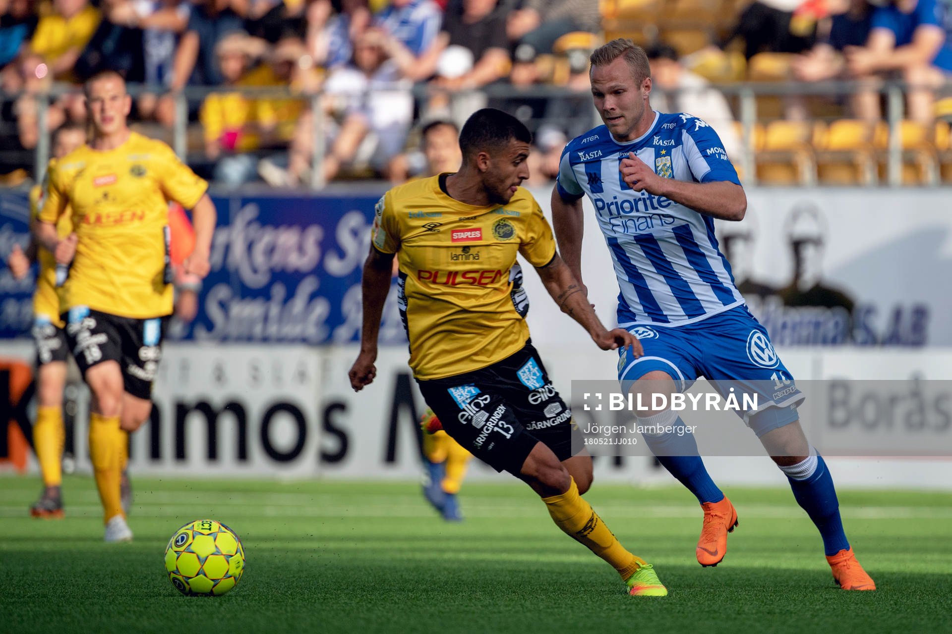 Elfsborgs Rami Kaib och IFK Göteborgs Gustav Engvall